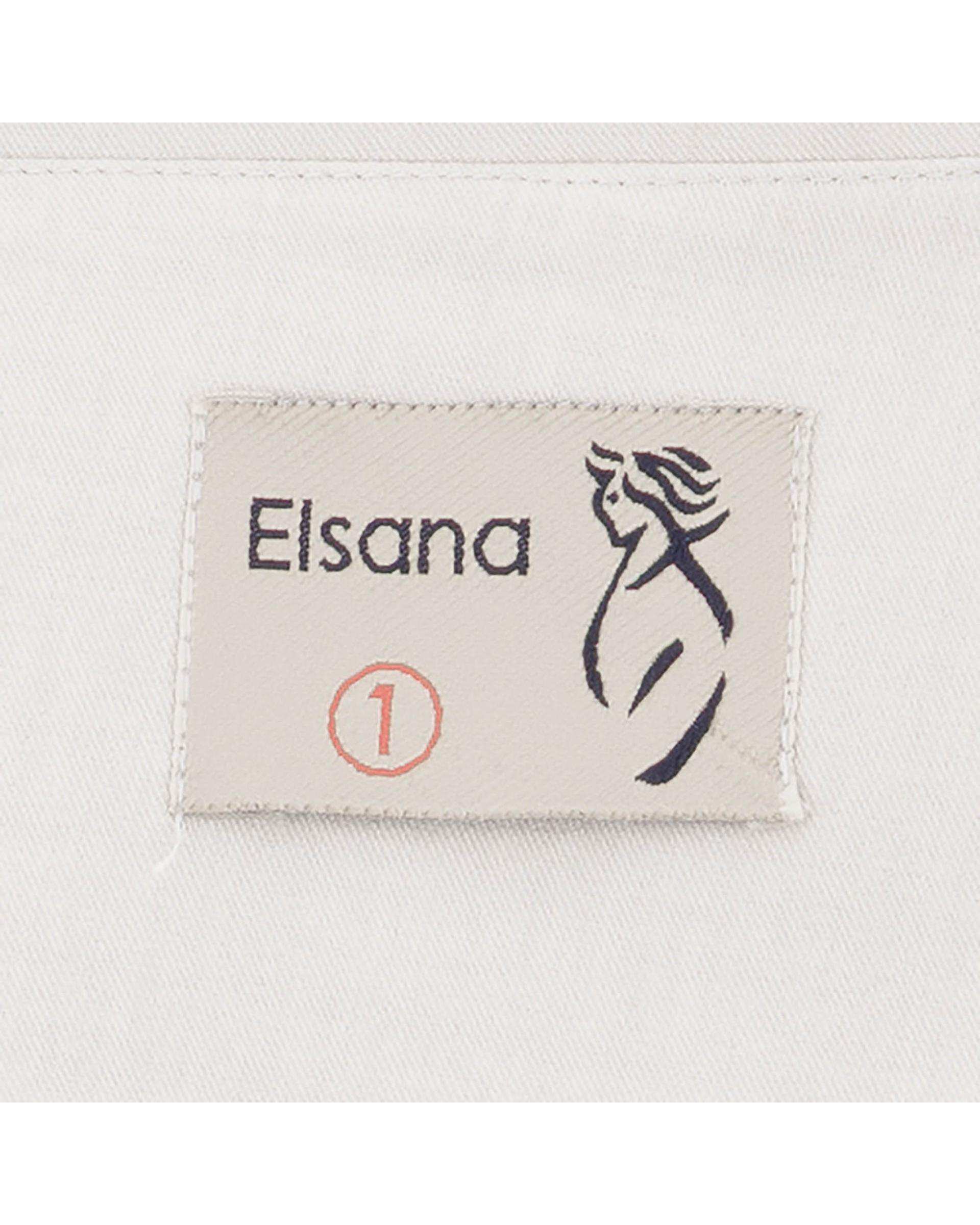 مانتو کتی زنانه شیری مدل مایدا السانا Elsana کد 2432