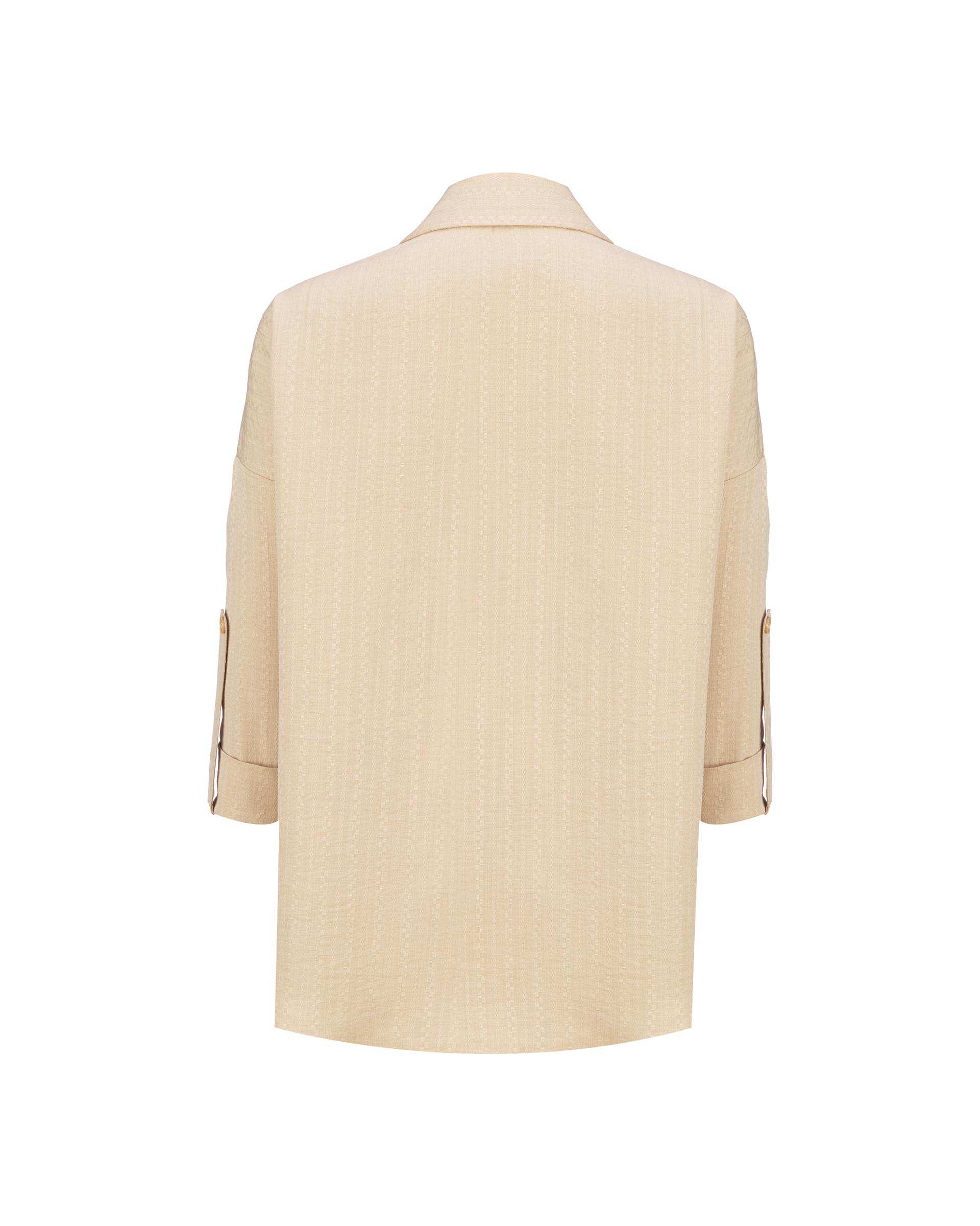 مانتو زنانه کرم مدل ناوک السانا Elsana کد 2434