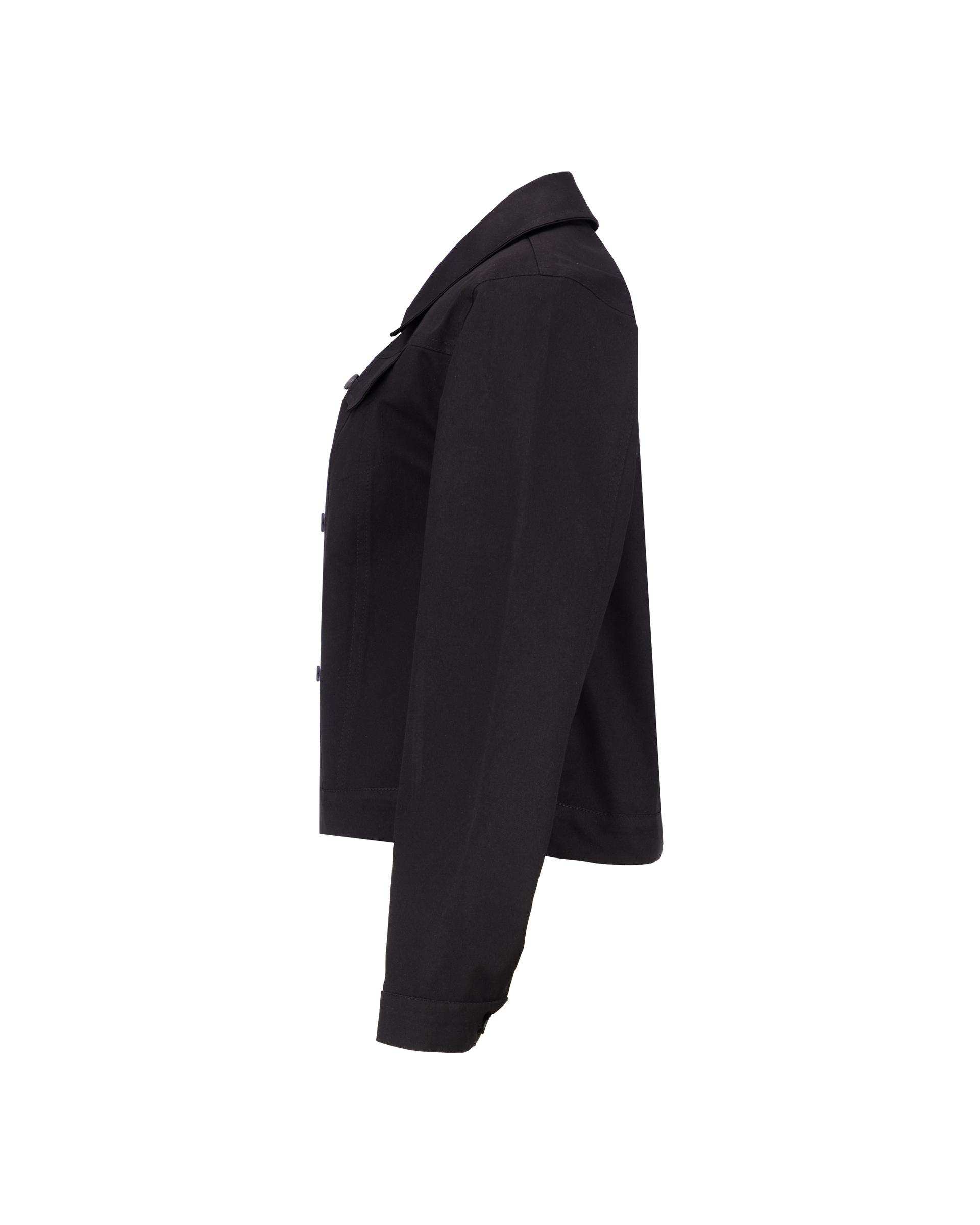 کت کراپ زنانه مشکی مدل آدوین السانا Elsana کد 2435