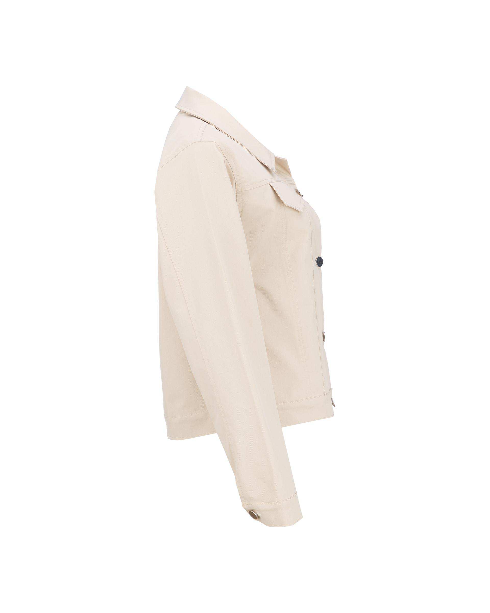 کت کراپ زنانه کرم مدل آدوین السانا Elsana کد 2435