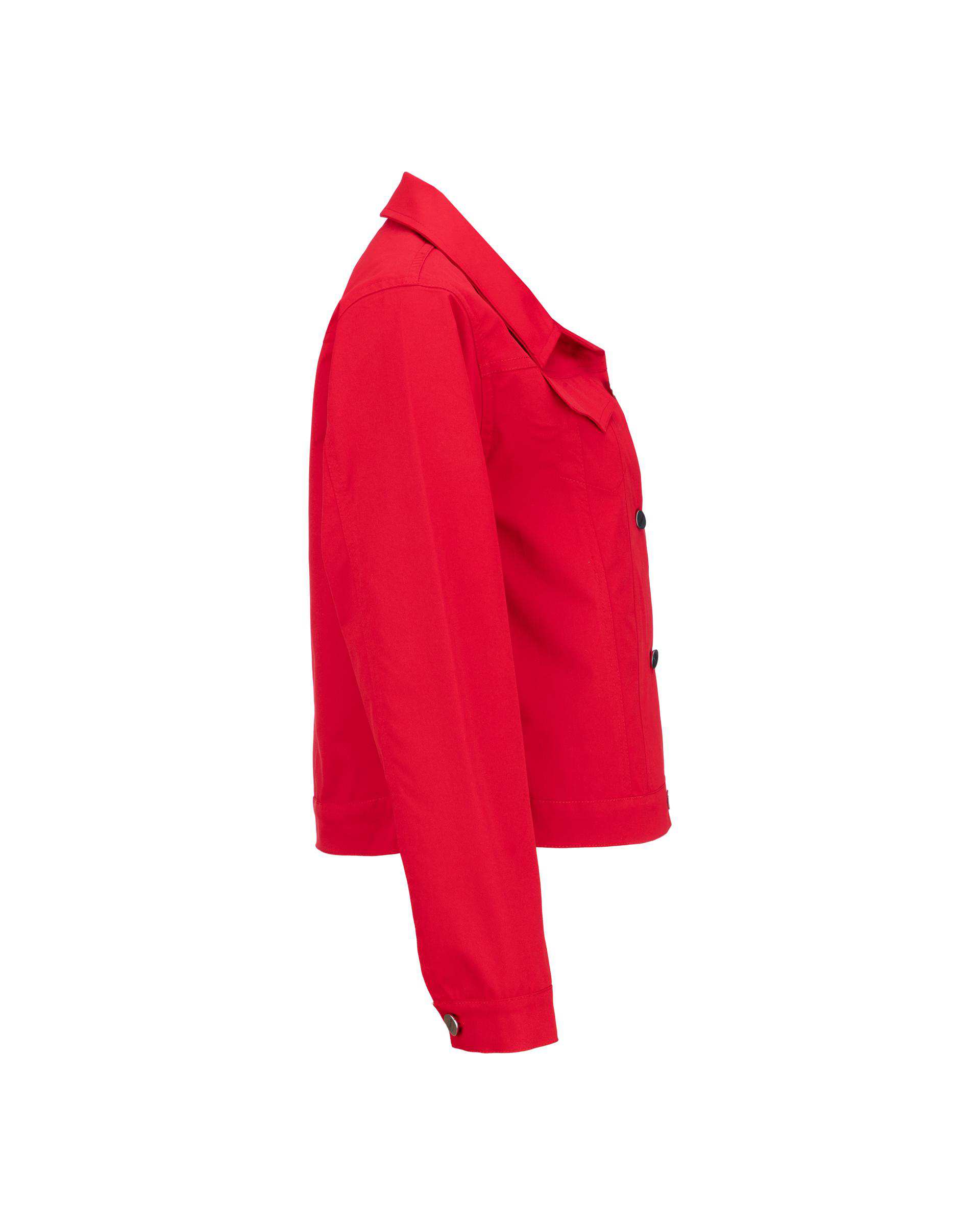 کت کراپ زنانه دونه اناری قرمز مدل آدوین السانا Elsana کد 2435