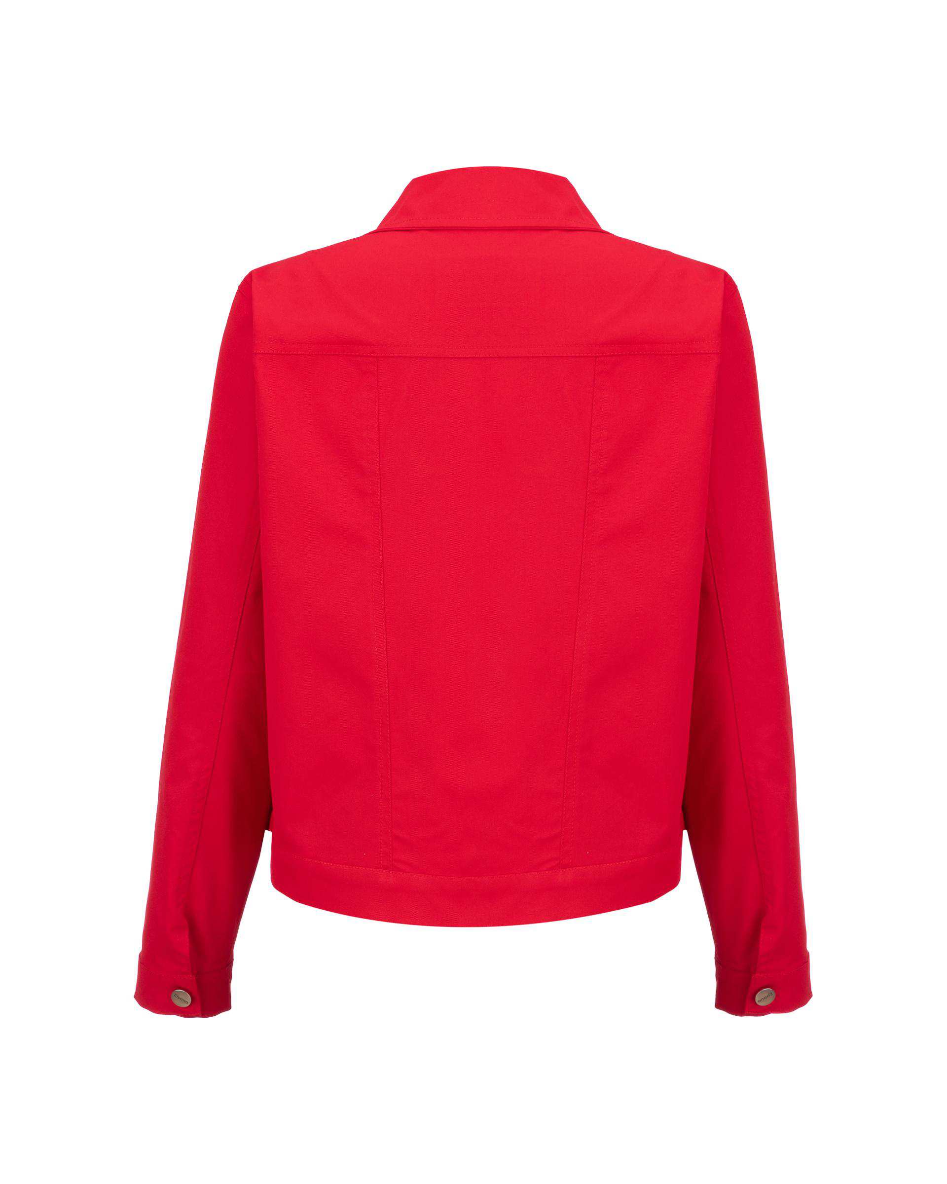 کت کراپ زنانه دونه اناری قرمز مدل آدوین السانا Elsana کد 2435