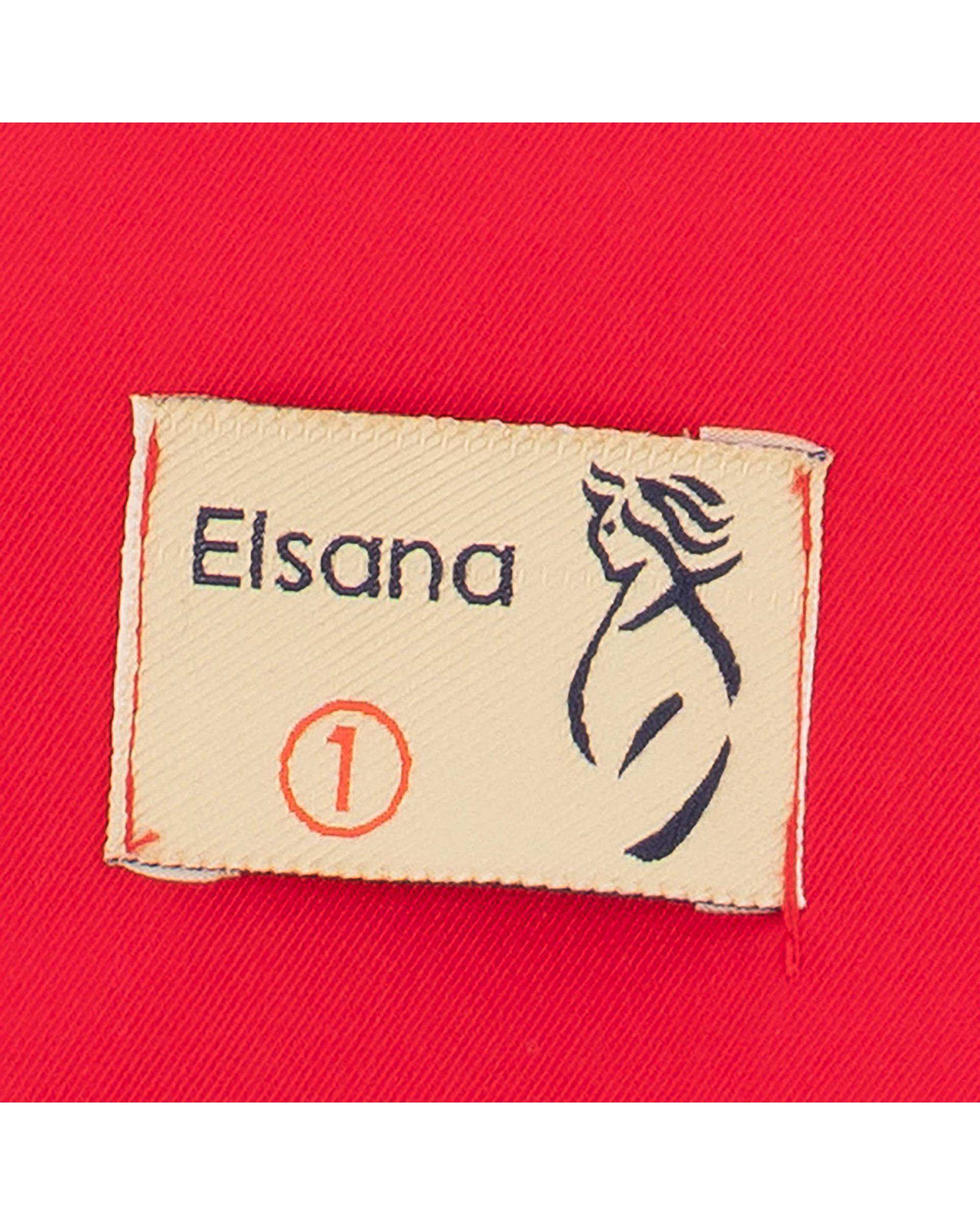 کت کراپ زنانه دونه اناری قرمز مدل آدوین السانا Elsana کد 2435