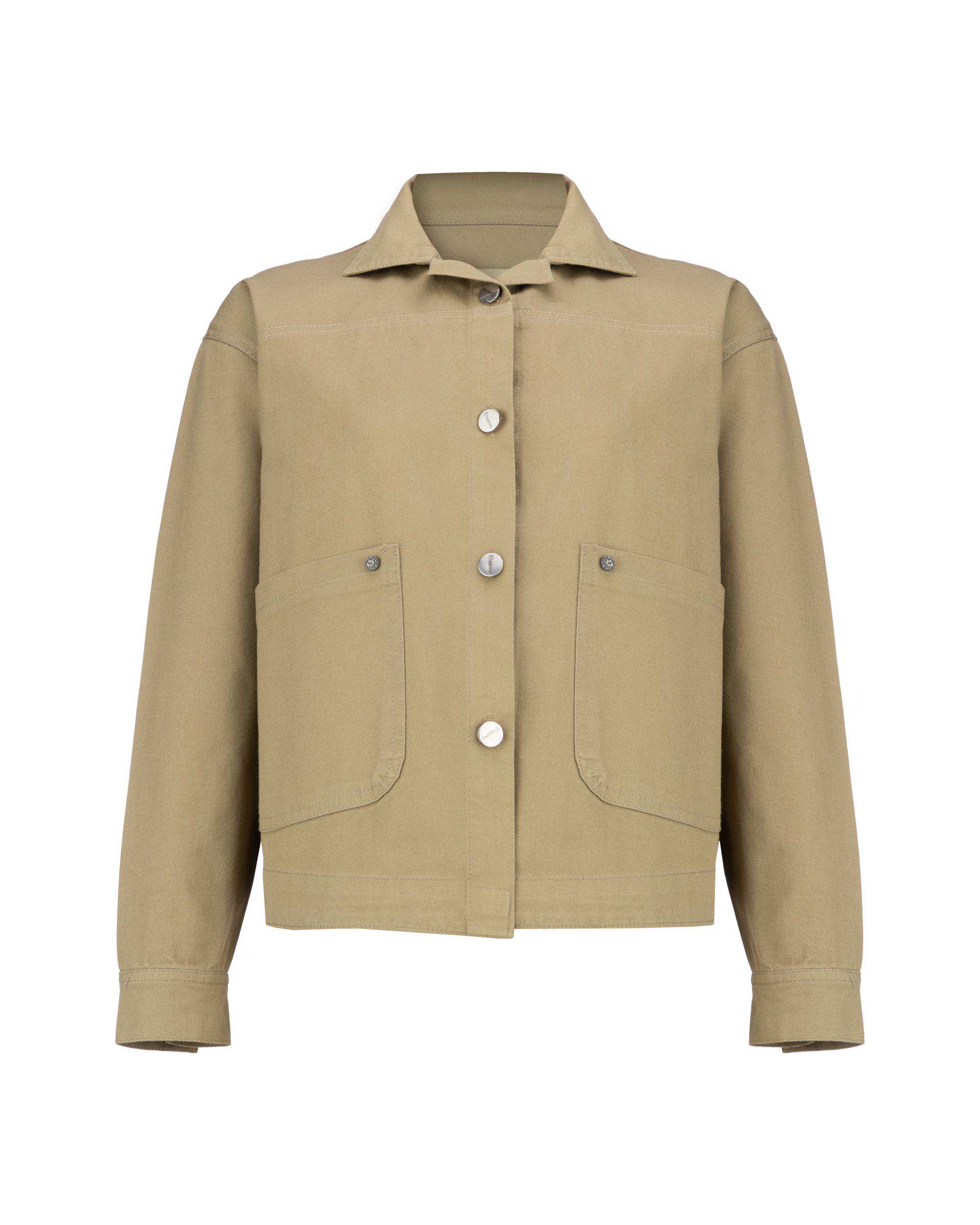 کت کراپ زنانه سبز سدری مدل آیریک السانا Elsana کد 2436