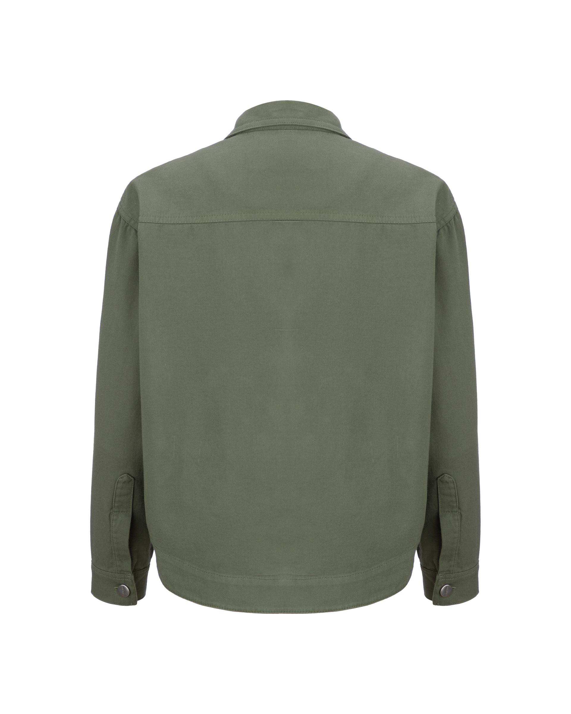 کت کراپ زنانه سبز زیتونی مدل آیریک السانا Elsana کد 2436