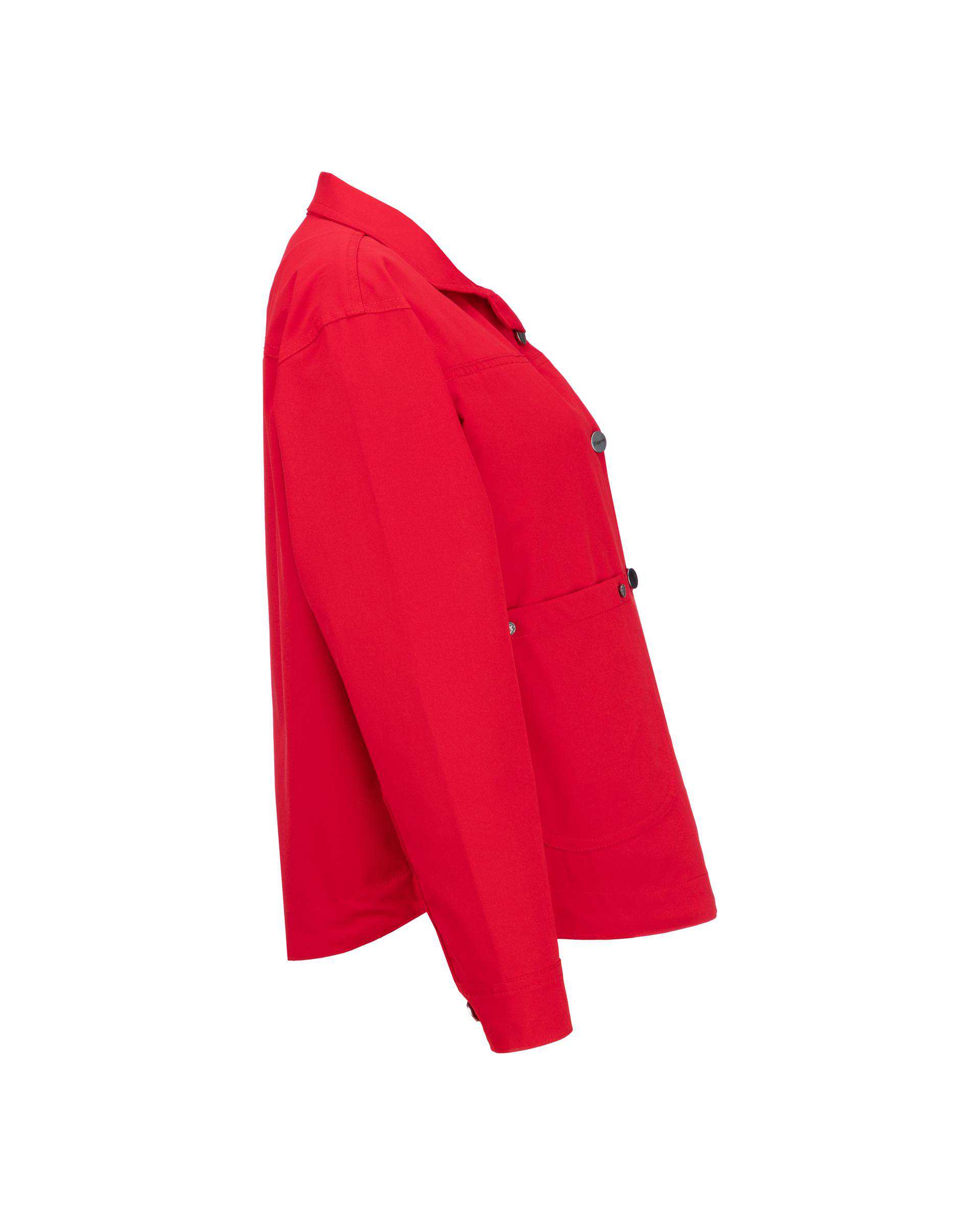 کت کراپ زنانه دونه اناری قرمز مدل آیریک السانا Elsana کد 2436