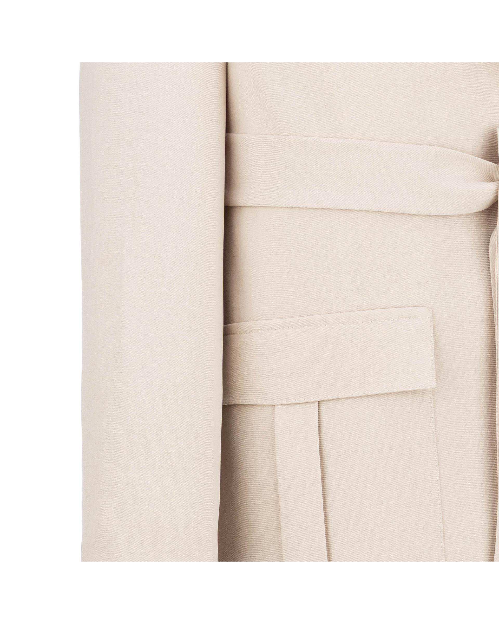 مانتو کتی زنانه شیری مدل فرهام السانا Elsana کد 2439