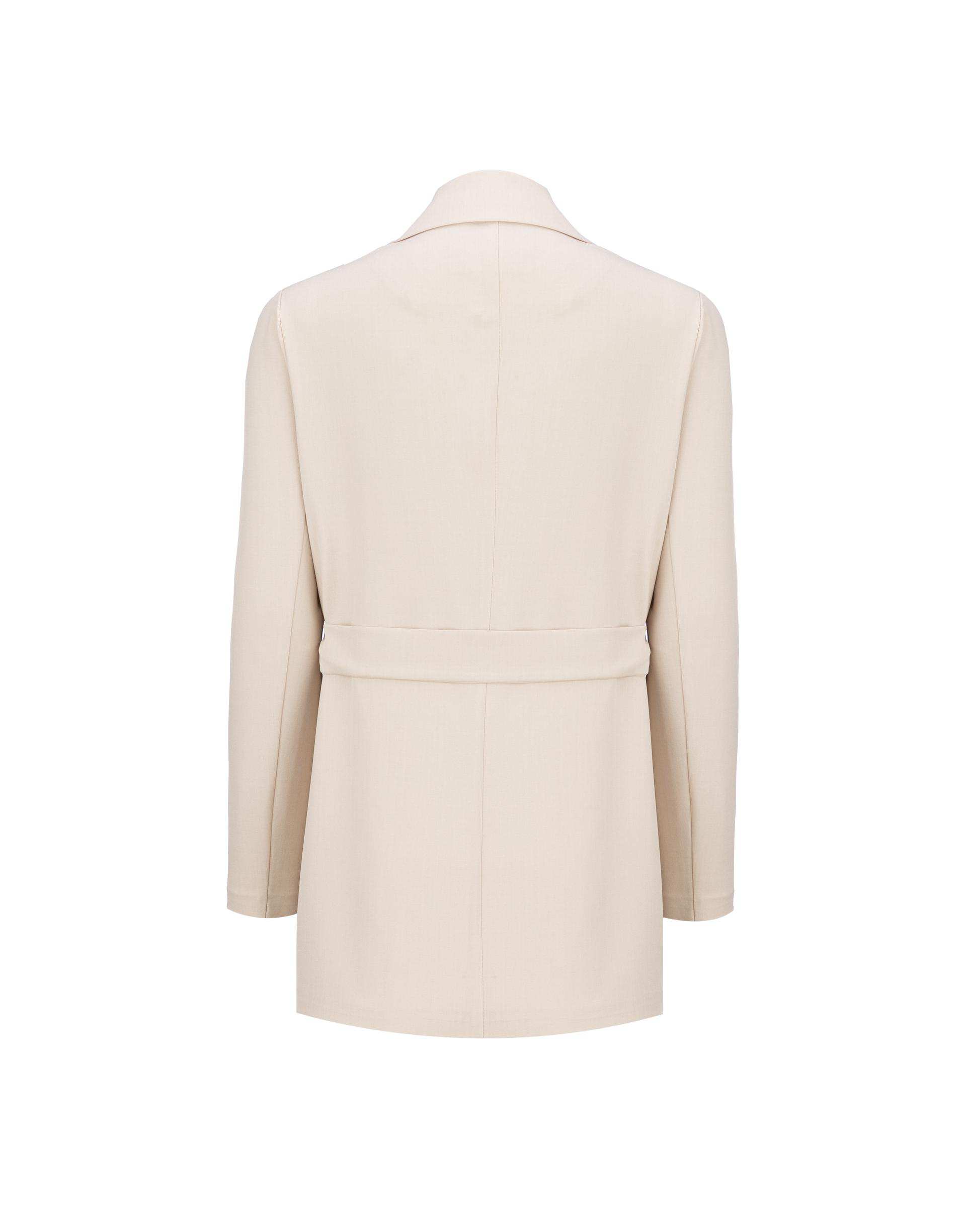 مانتو کتی زنانه شیری مدل فرهام السانا Elsana کد 2439