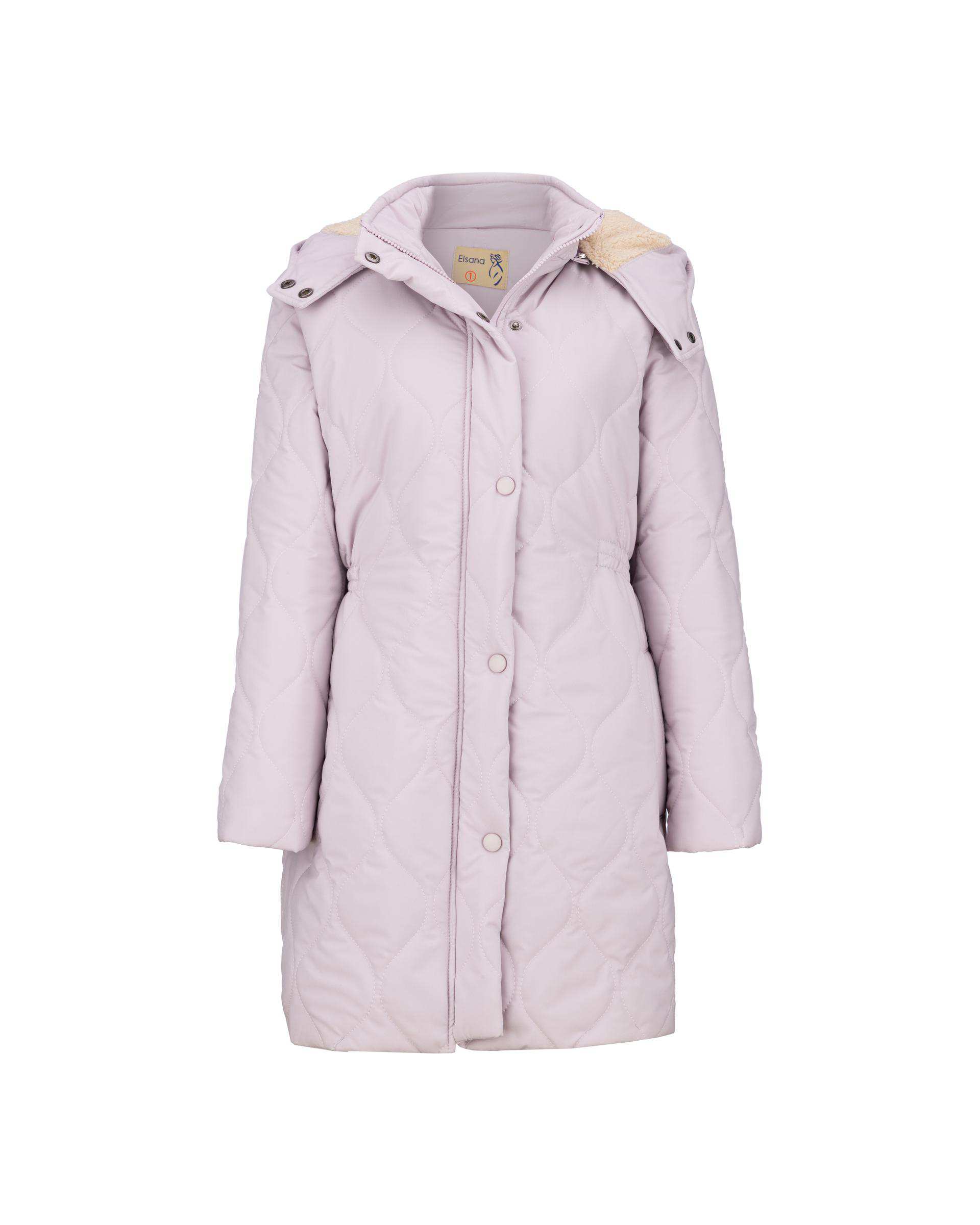 کاپشن زنانه یاسی مدل راشن السانا Elsana کد 2440