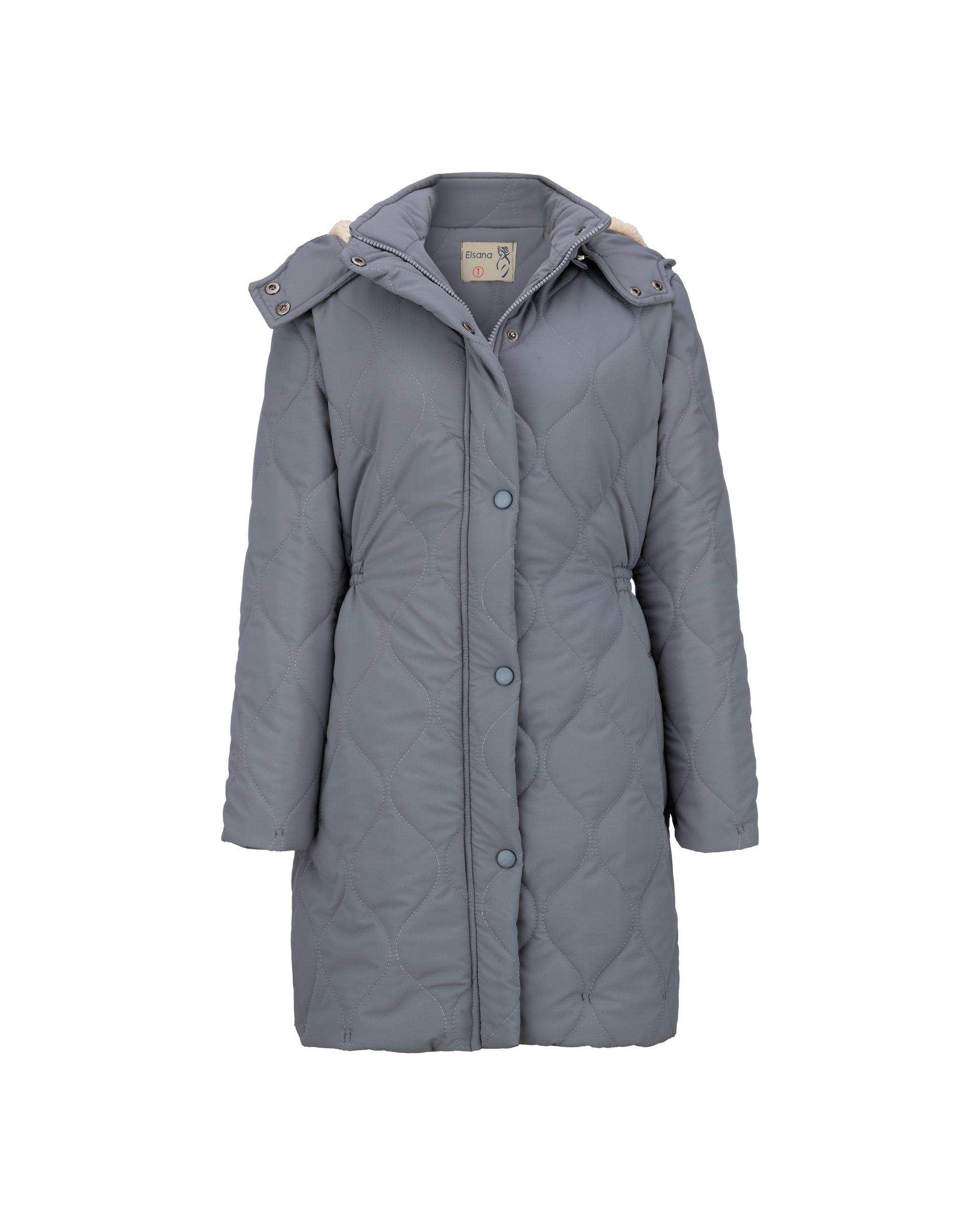 کاپشن زنانه فیلی مدل راشن السانا Elsana کد 2440