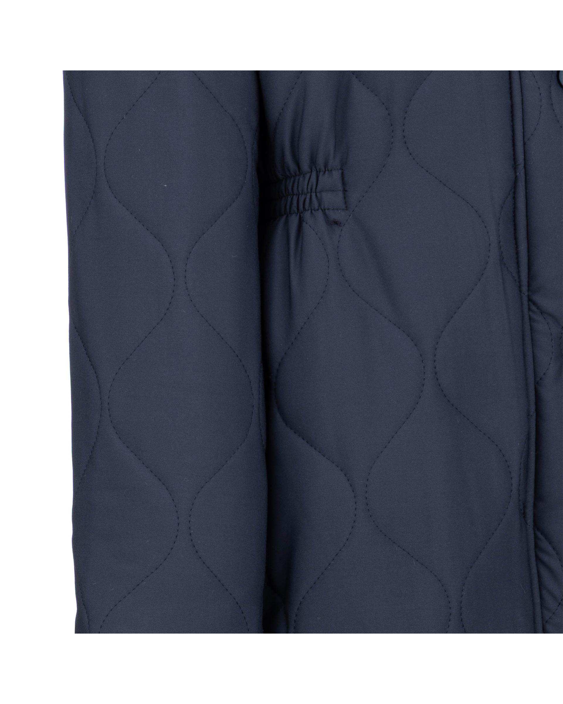 کاپشن زنانه سرمه ای تیره مدل راشن السانا Elsana کد 2440