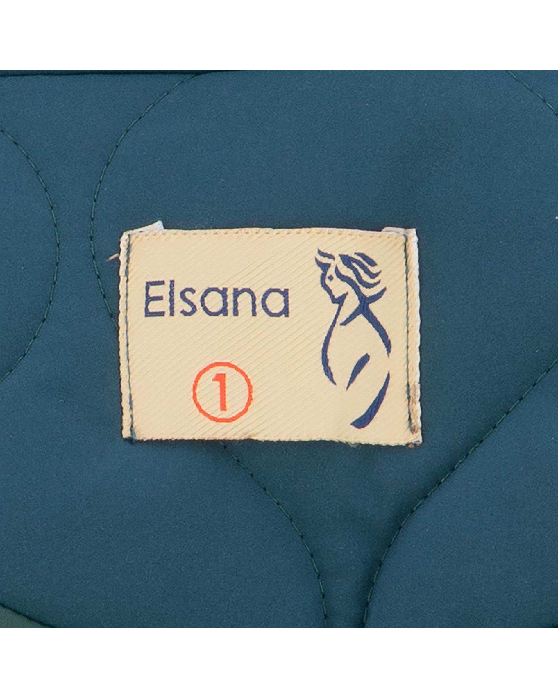 کاپشن زنانه سبز کله غازی مدل راشن السانا Elsana کد 2440