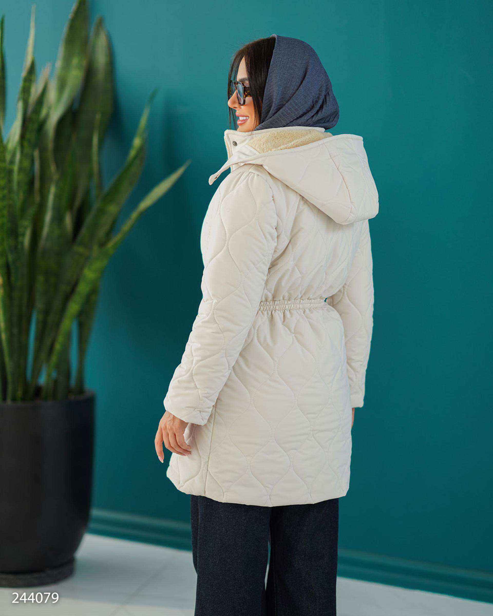 کاپشن زنانه استخوانی مدل راشن السانا Elsana کد 2440