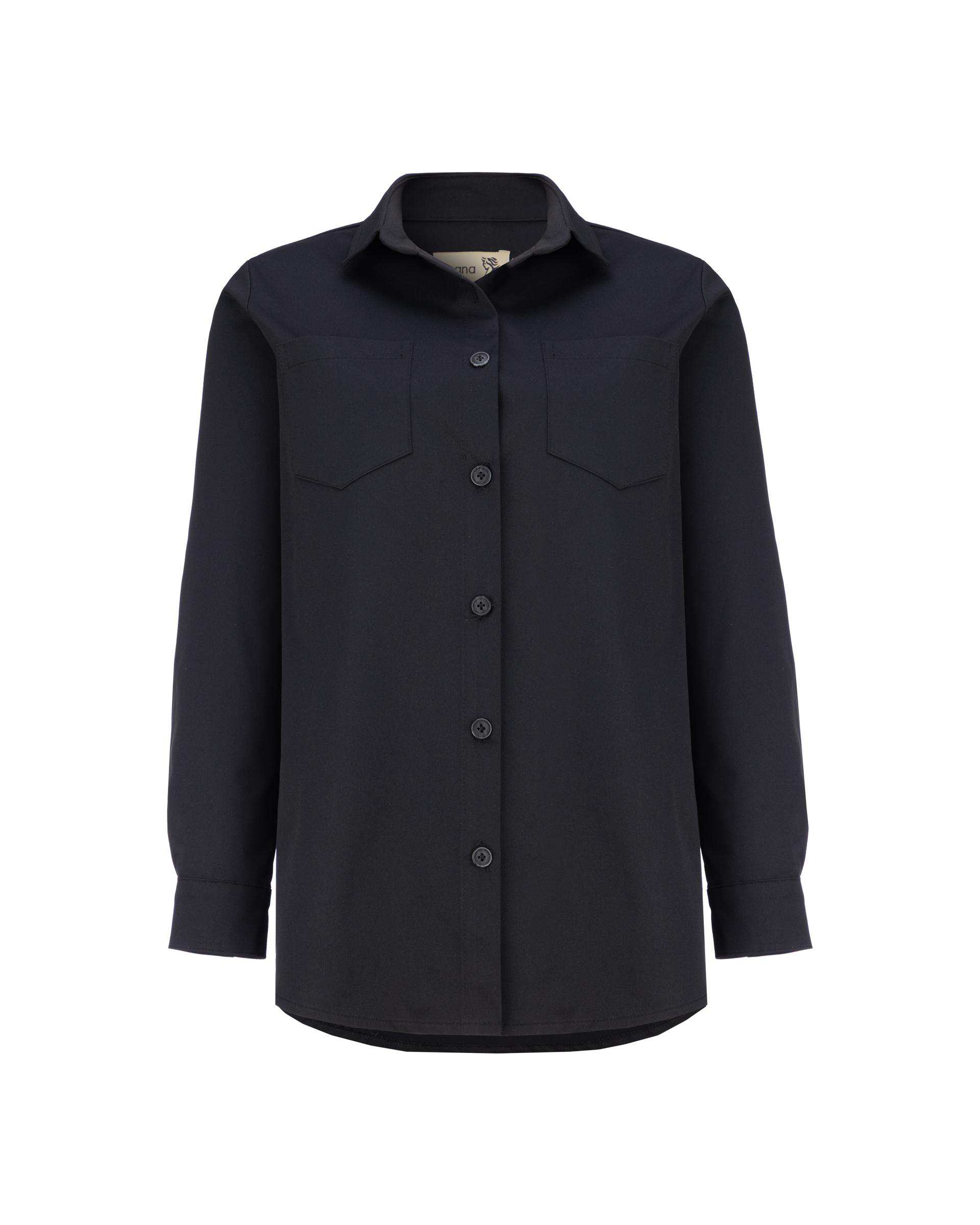 شومیز زنانه مشکی مدل نارینا السانا Elsana کد 2441