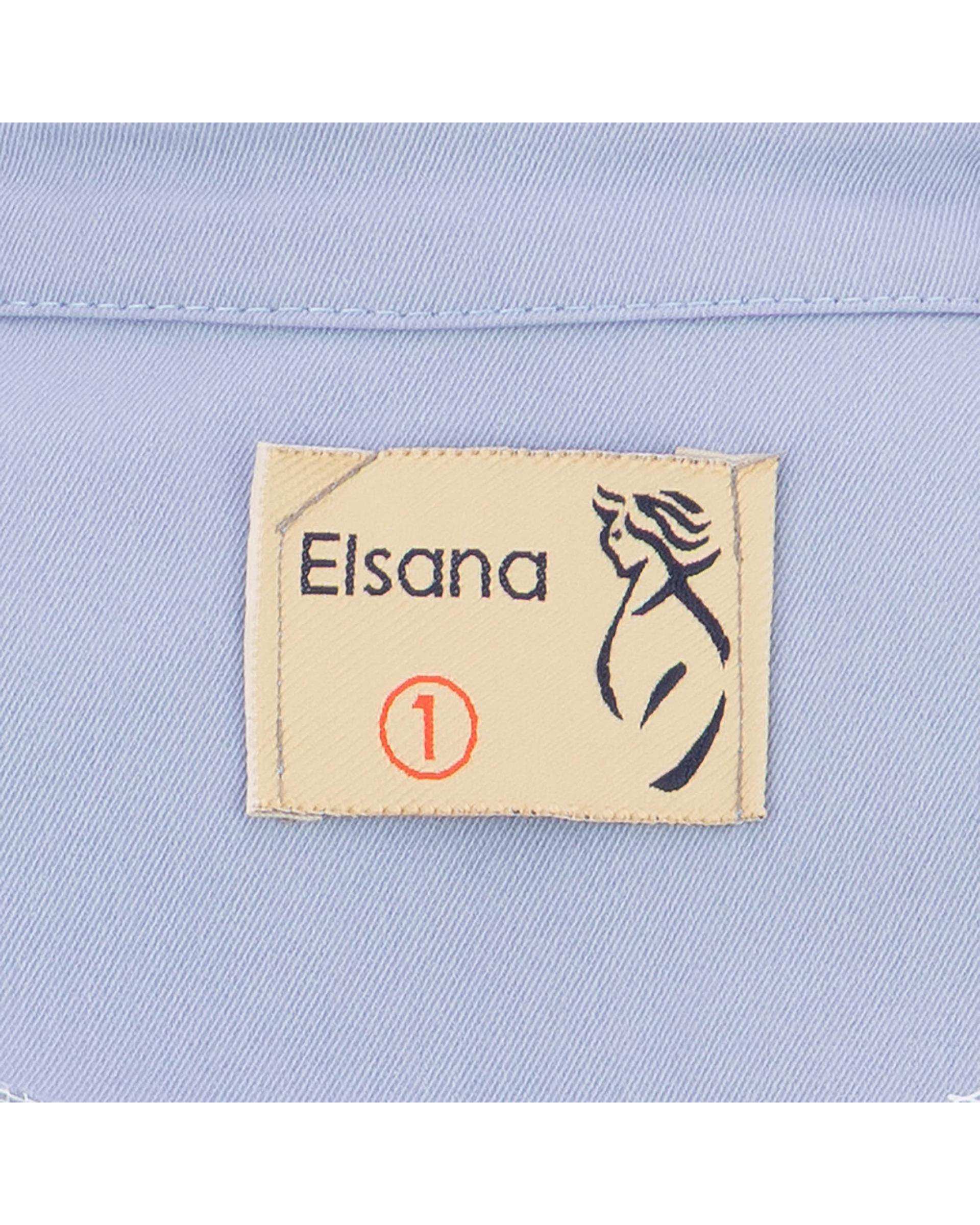 شومیز زنانه آبی مدل نارینا السانا Elsana کد 2441