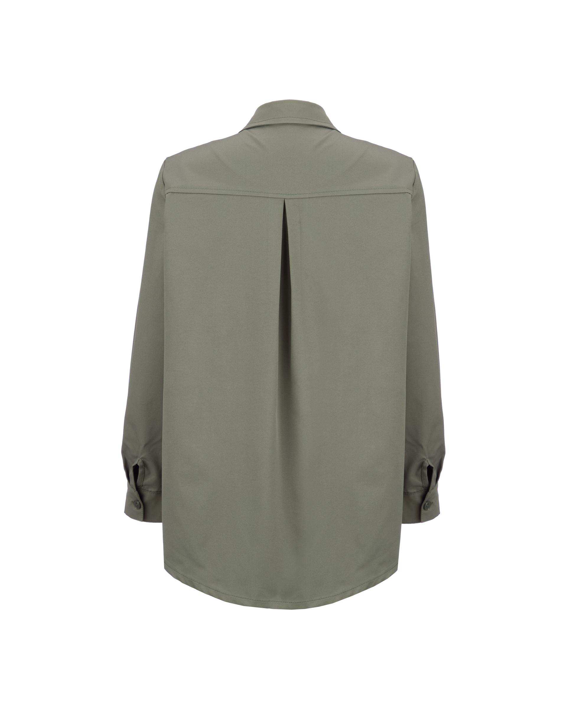 شومیز زنانه سبز زیتونی مدل نارینا السانا Elsana کد 2441