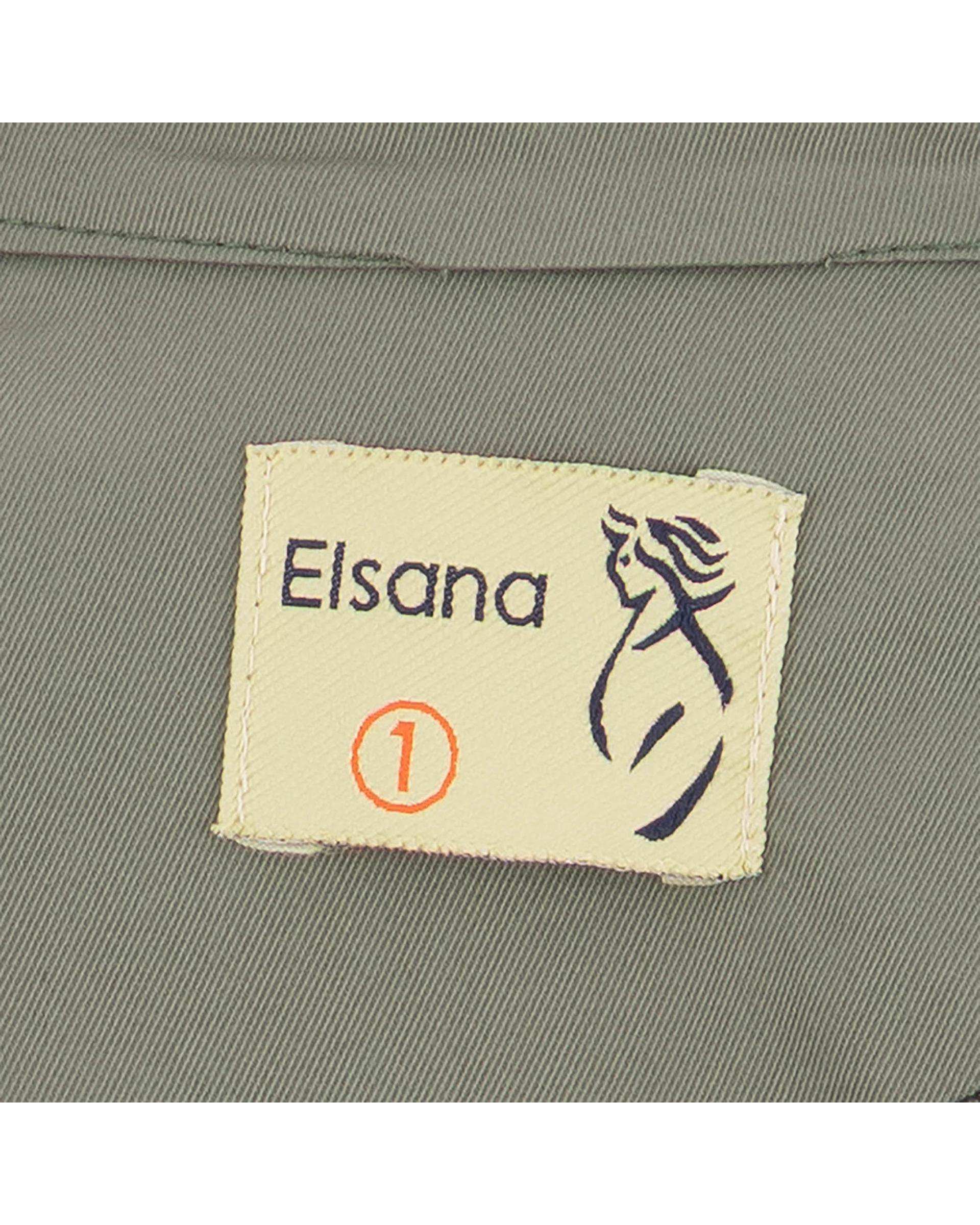 شومیز زنانه سبز زیتونی مدل نارینا السانا Elsana کد 2441