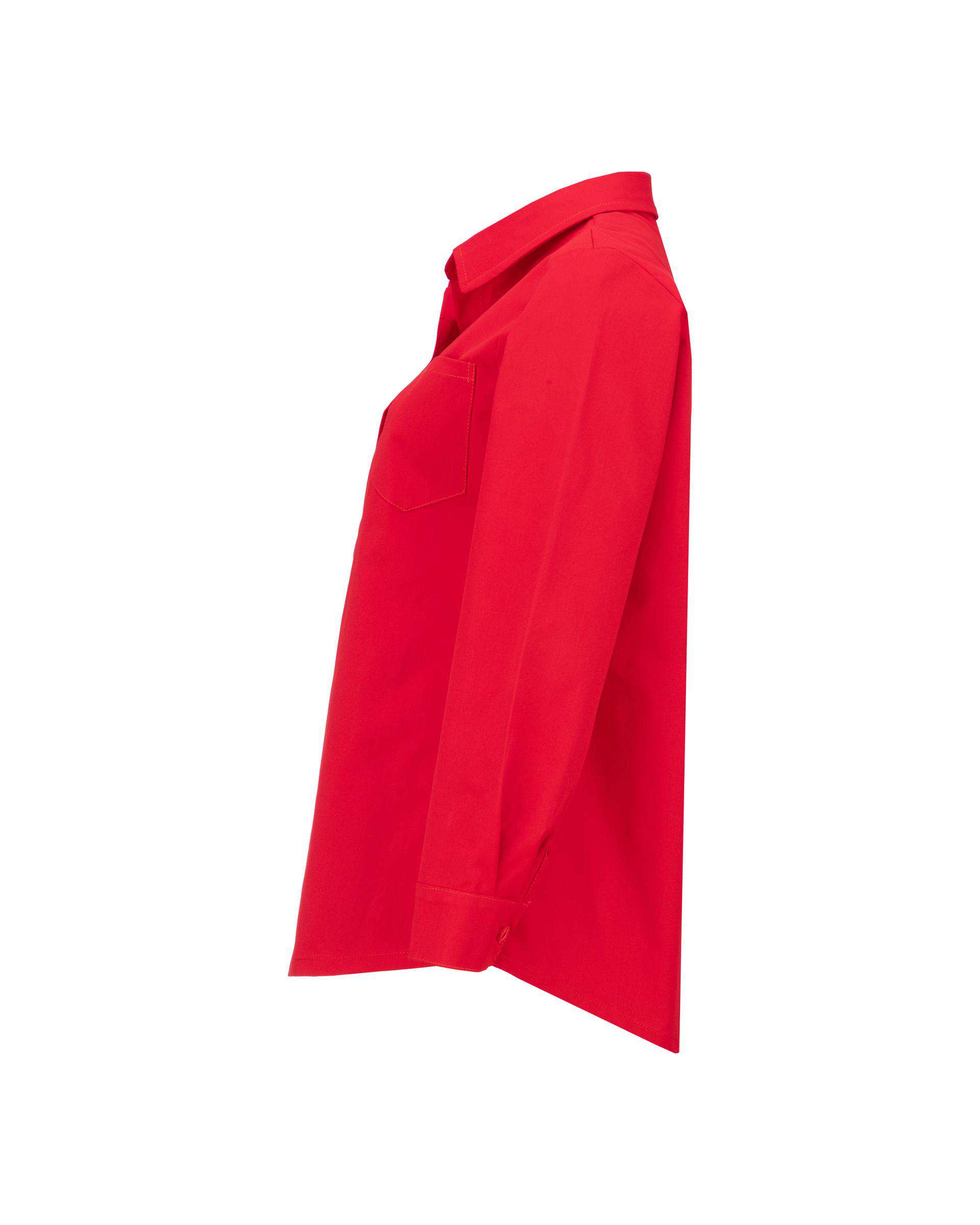 شومیز زنانه دونه اناری قرمز مدل نارینا السانا Elsana کد 2441