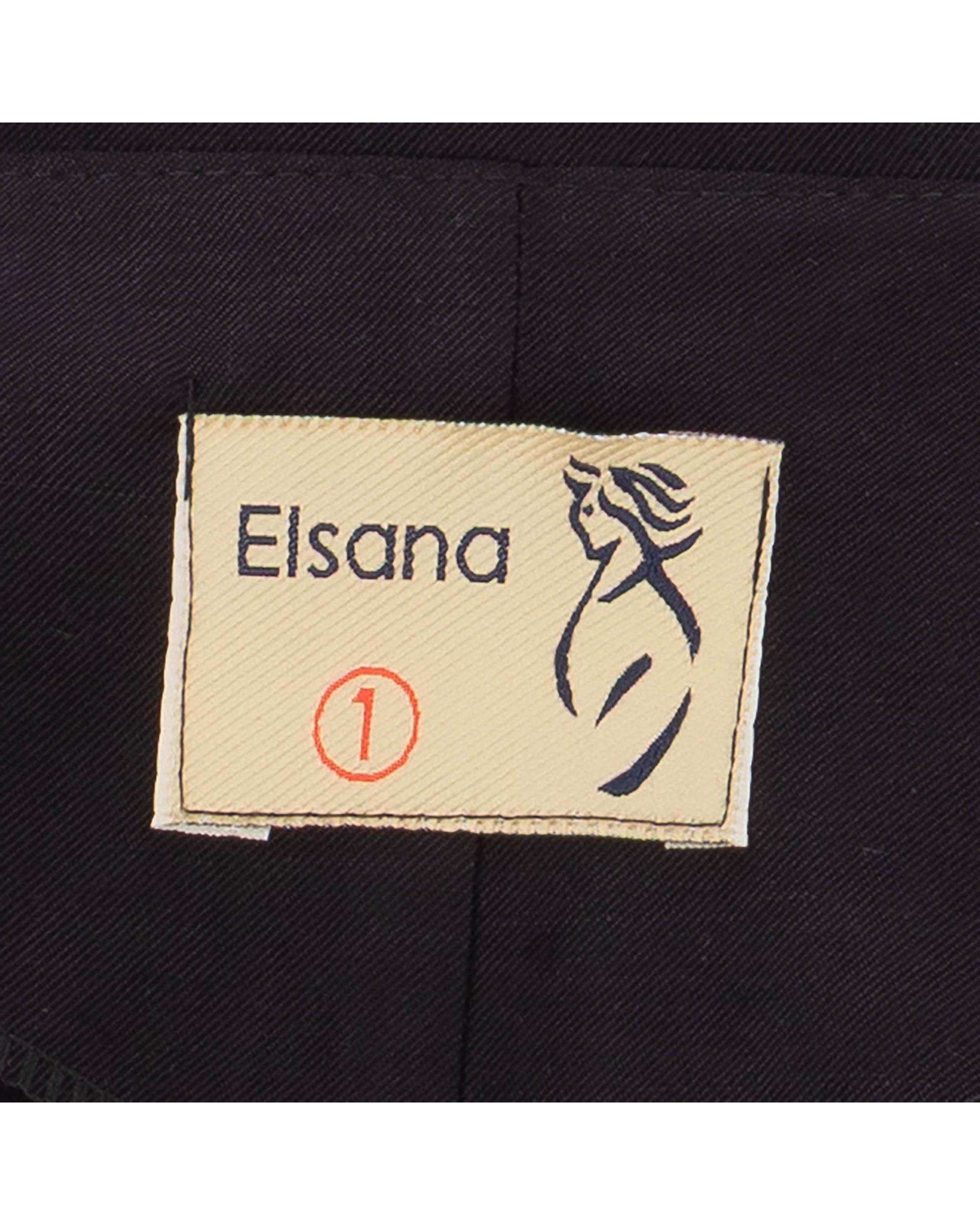 ست کت و شلوار زنانه مشکی مدل سینداد السانا Elsana کد 2444