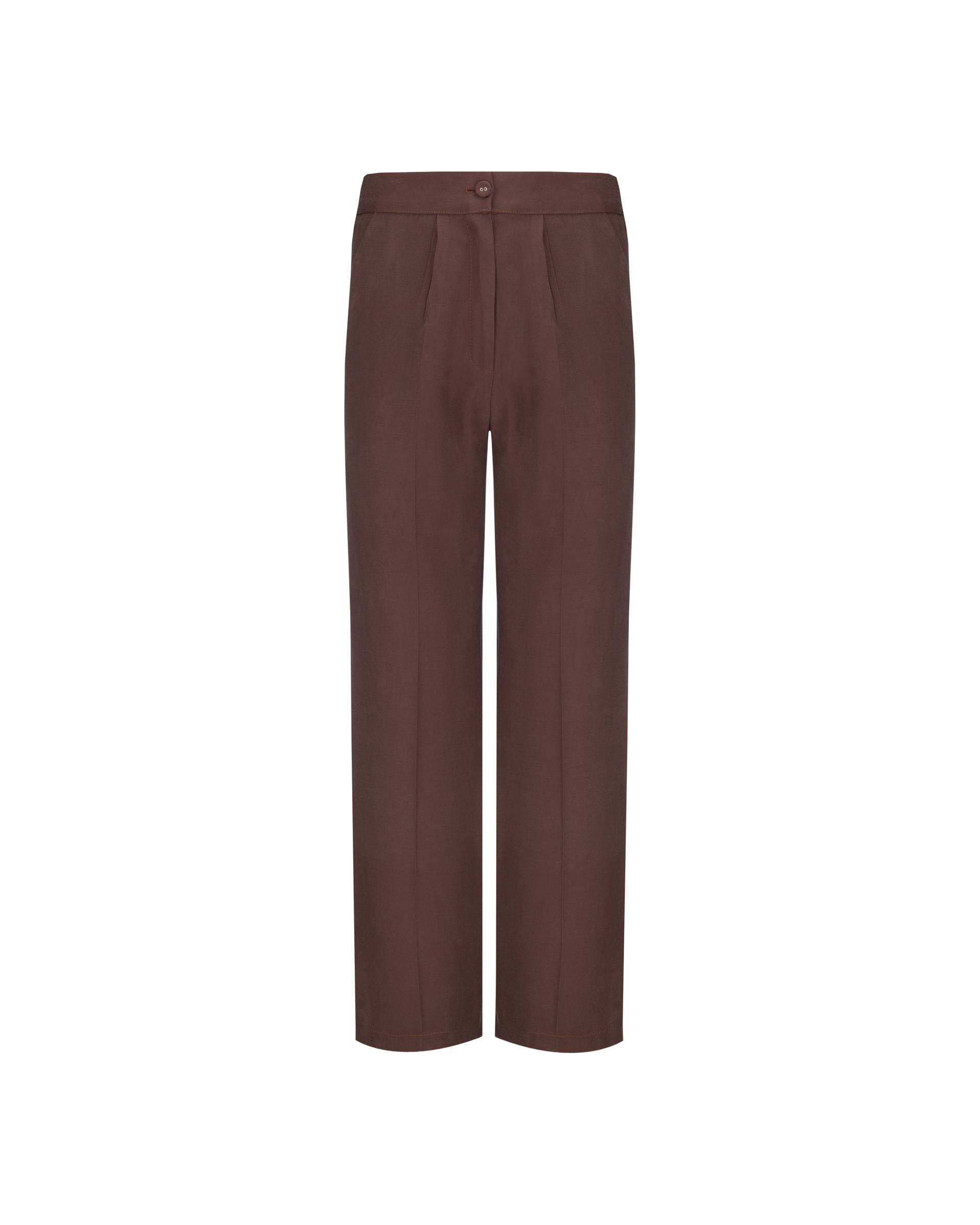 ست کت و شلوار زنانه قهوه ای مدل سینداد السانا Elsana کد 2444