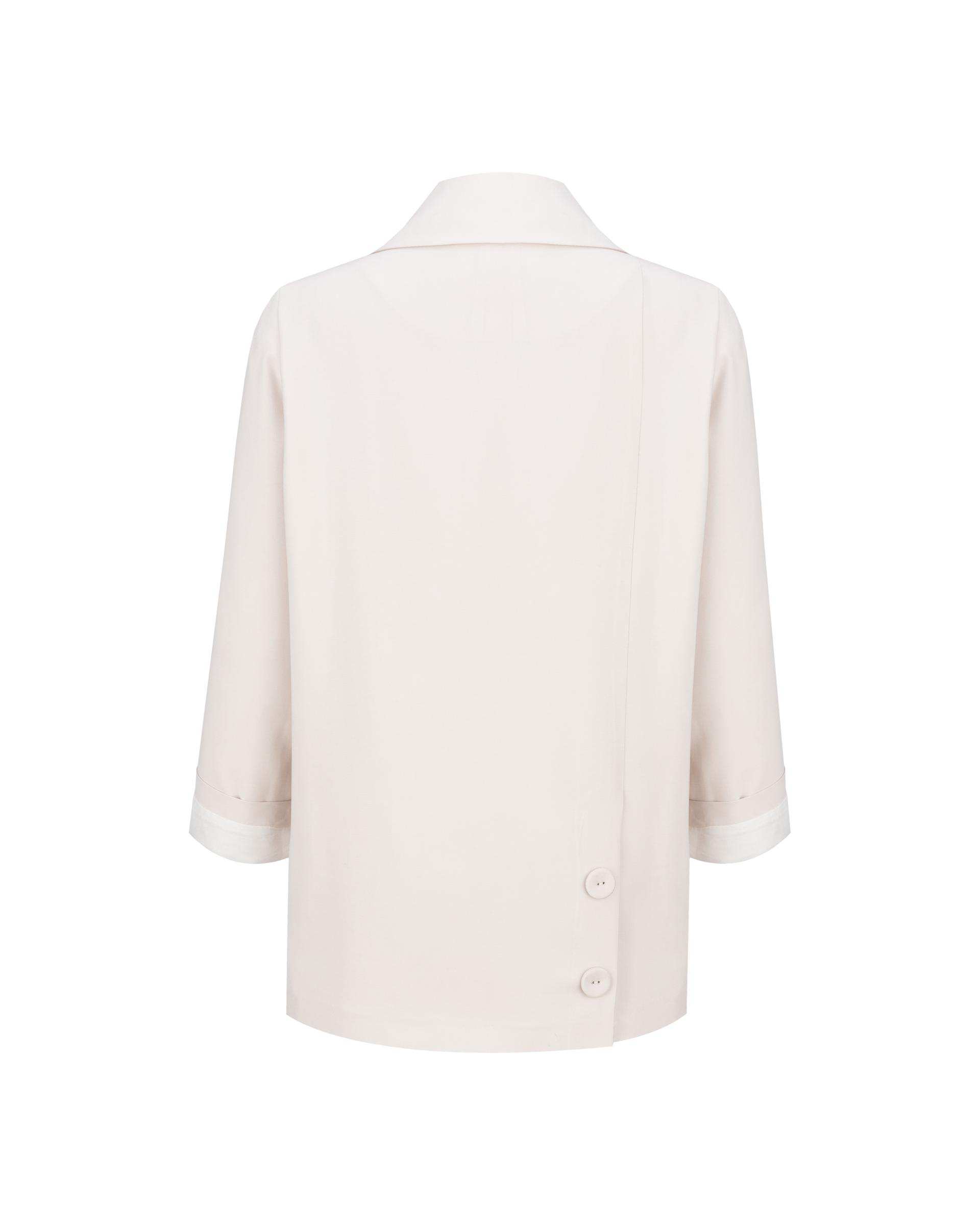 ست کت و شلوار زنانه استخوانی مدل سینداد السانا Elsana کد 2444