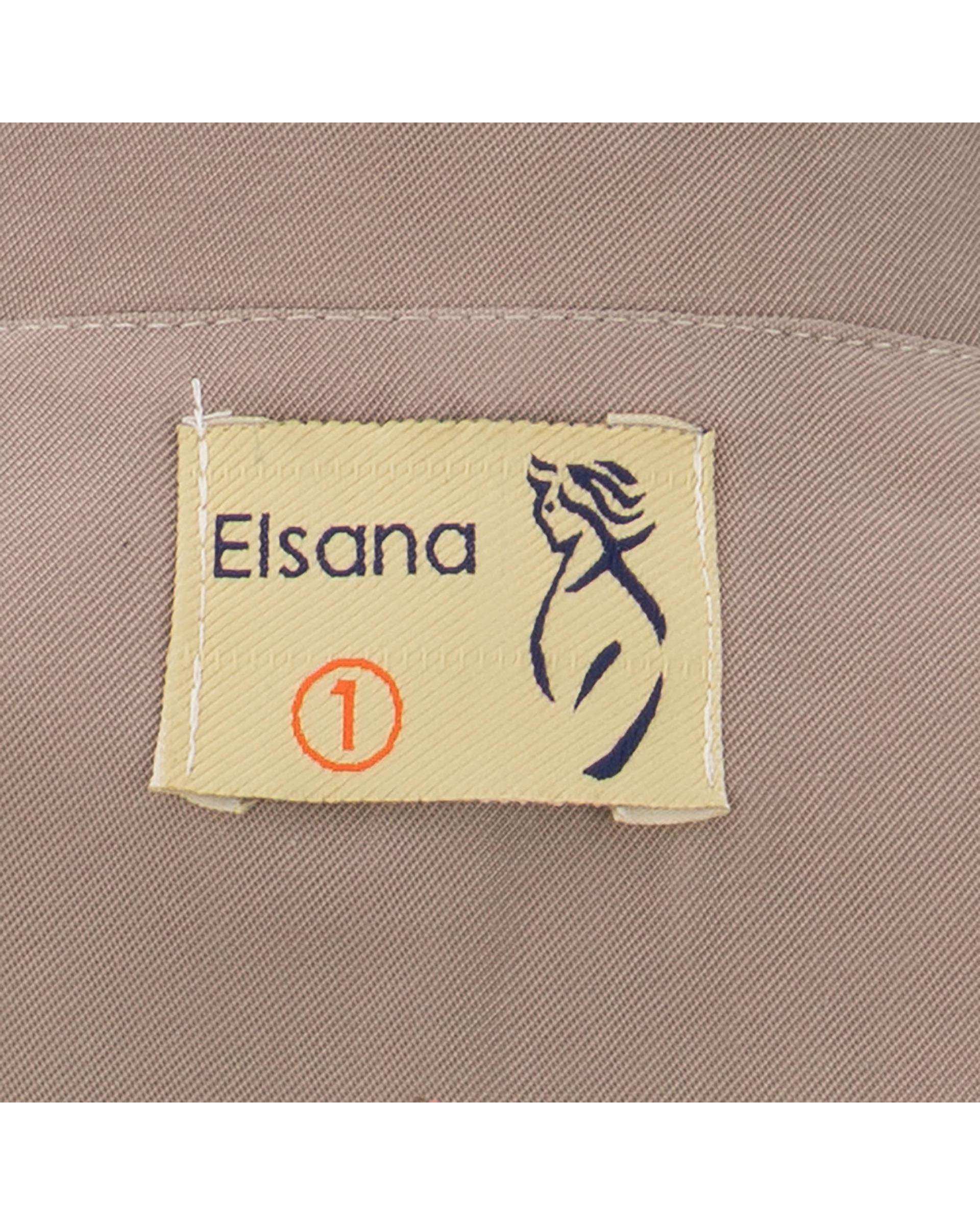 ست کت و شلوار زنانه شکلاتی مدل دریانا السانا Elsana کد 2446