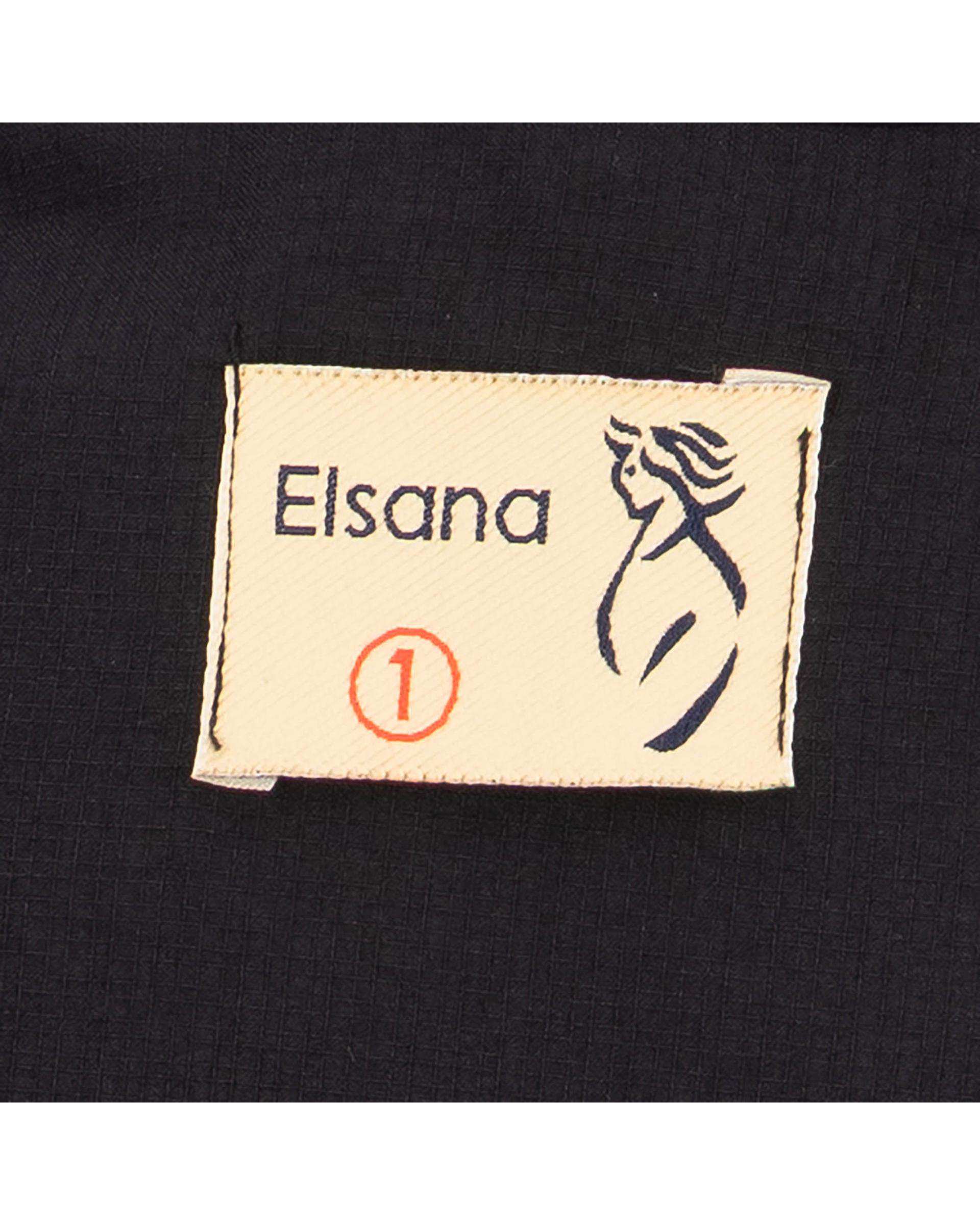 ست کت و سارافون زنانه مشکی مدل ماهیار السانا Elsana کد 2450