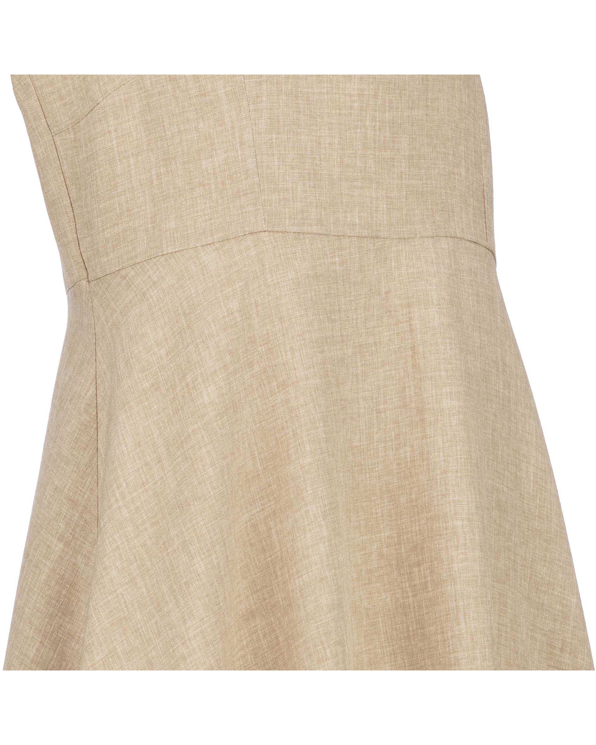 ست کت و سارافون زنانه نسکافه ای مدل ماهیار السانا Elsana کد 2450