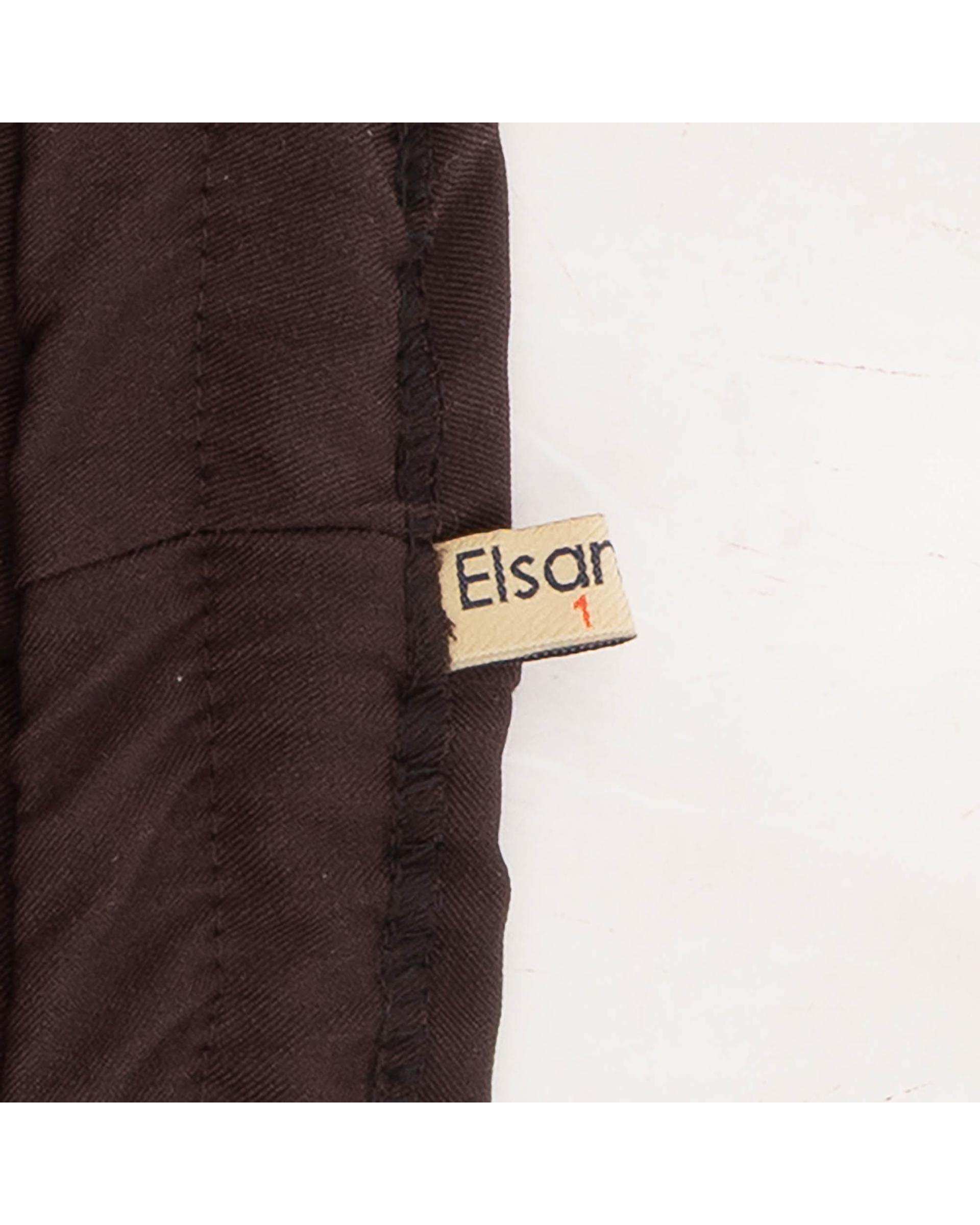 ست کت و شلوار زنانه قهوه ای مدل نیلسان السانا Elsana کد 2456