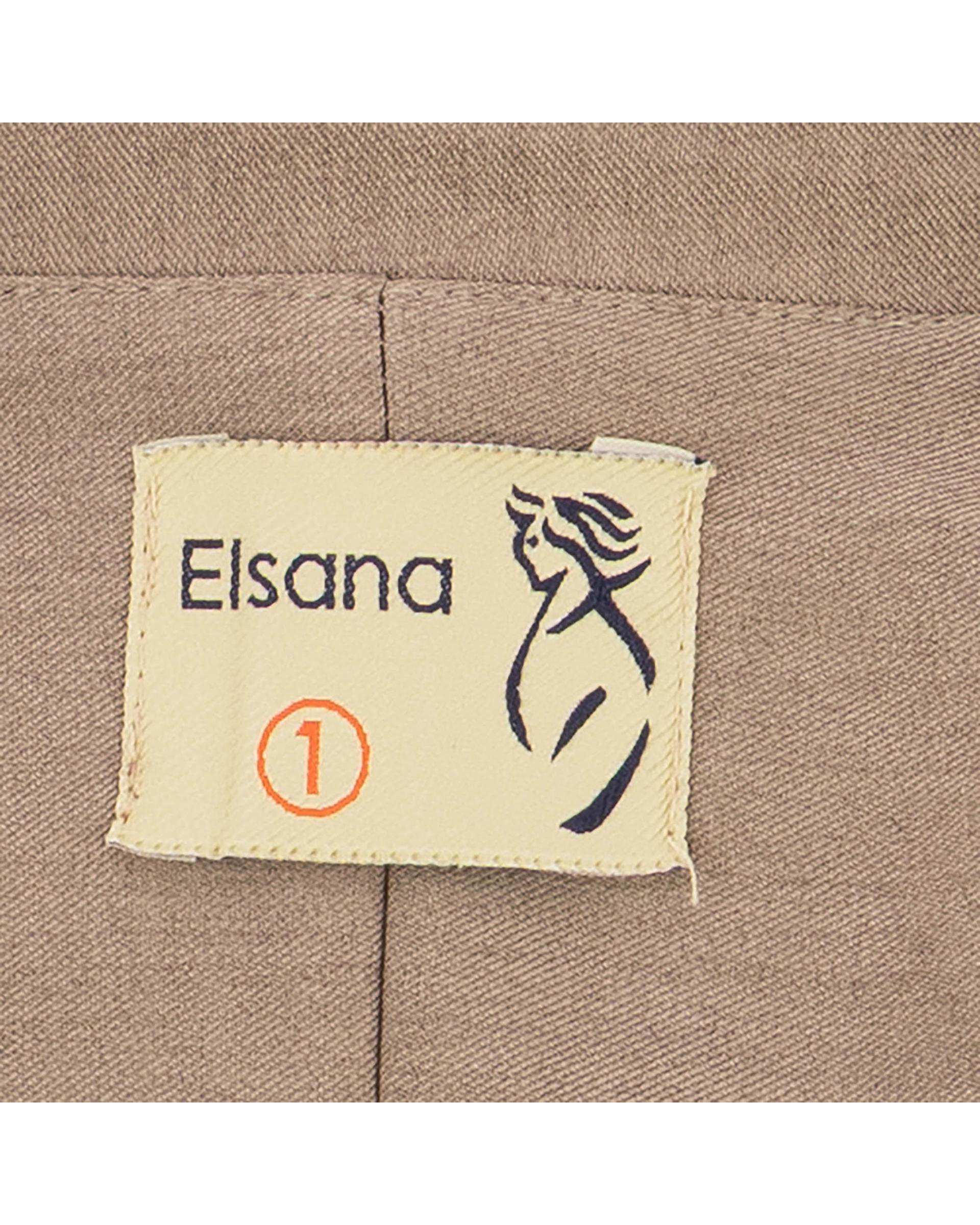 ست کت و شلوار زنانه شکلاتی مدل نیلسان السانا Elsana کد 2456