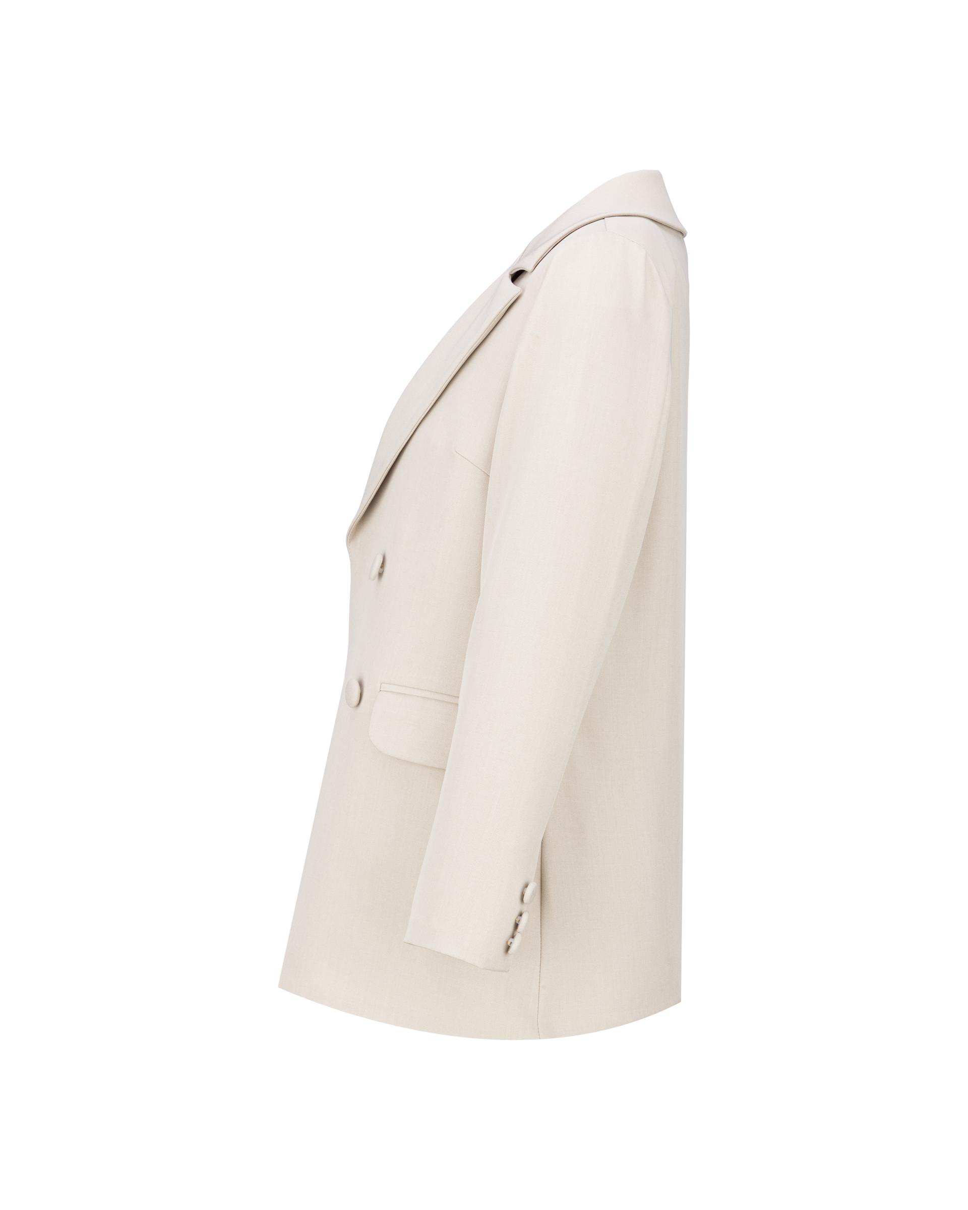 ست کت و شلوار زنانه استخوانی مدل نیلسان السانا Elsana کد 2456