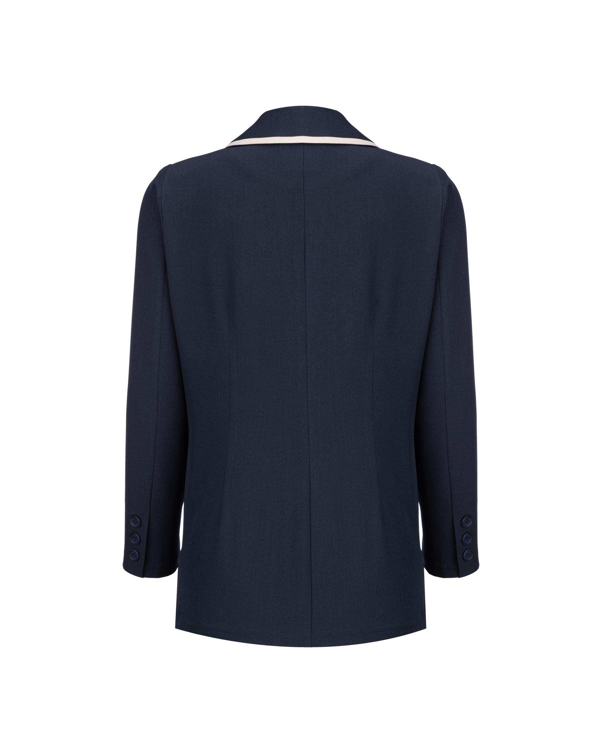 ست کت و شلوار زنانه سرمه ای مدل ماهگل السانا Elsana کد 2465