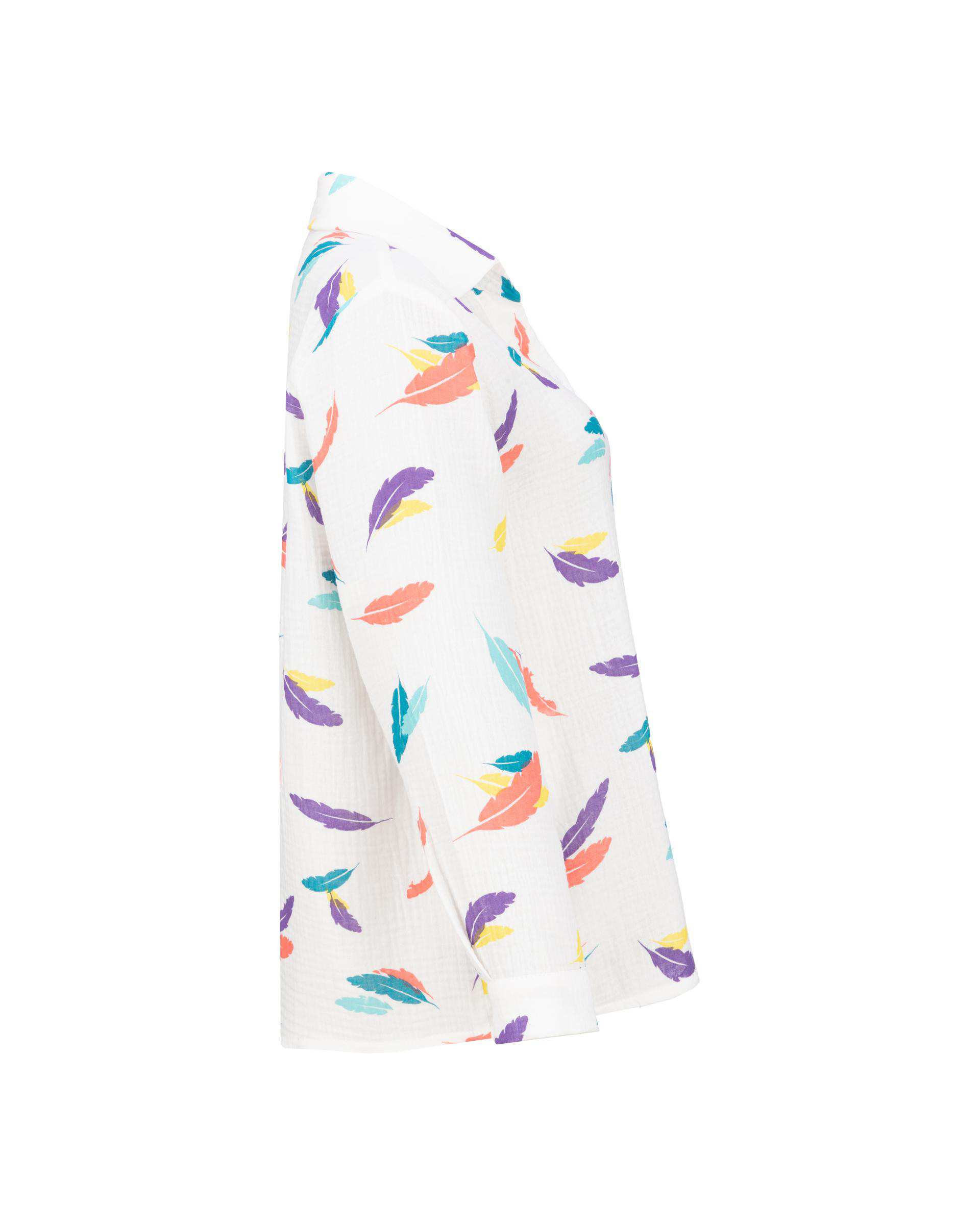 شومیز زنانه پر سفید مدل پارسانا السانا Elsana کد 2433