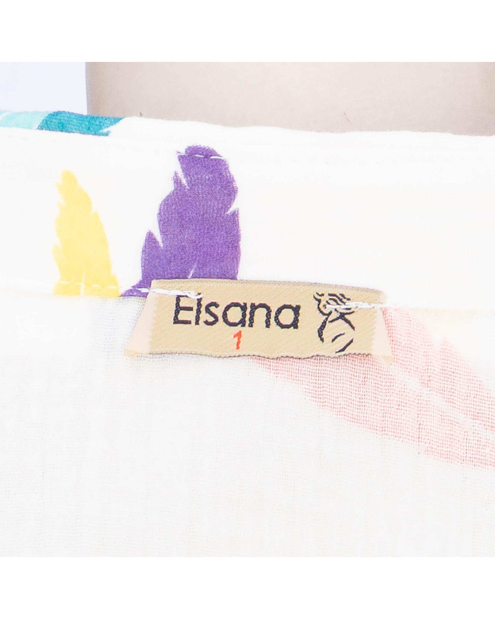 شومیز زنانه پر سفید مدل پارسانا السانا Elsana کد 2433