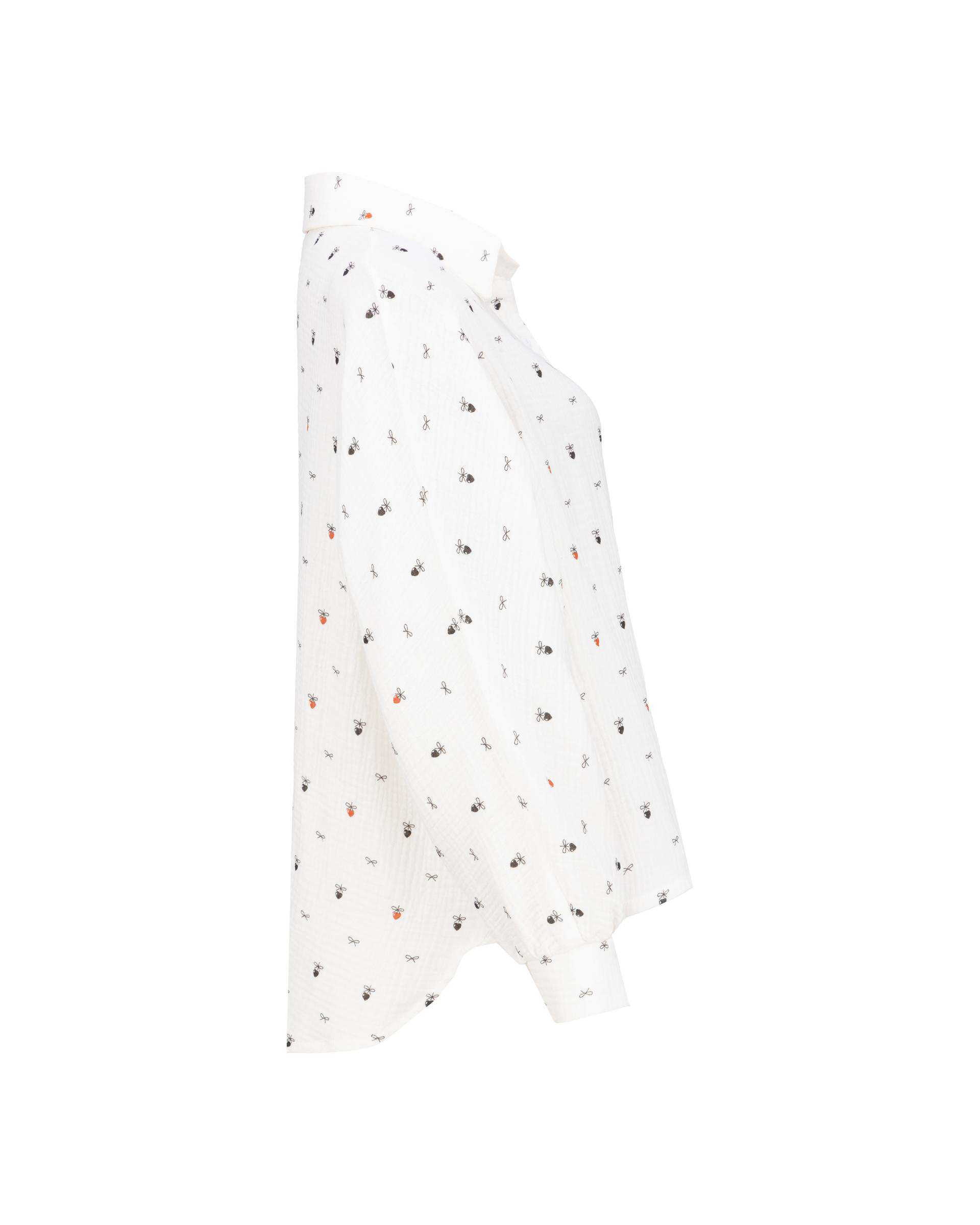 شومیز زنانه پاپیون سفید مدل فرزان السانا Elsana کد 2437