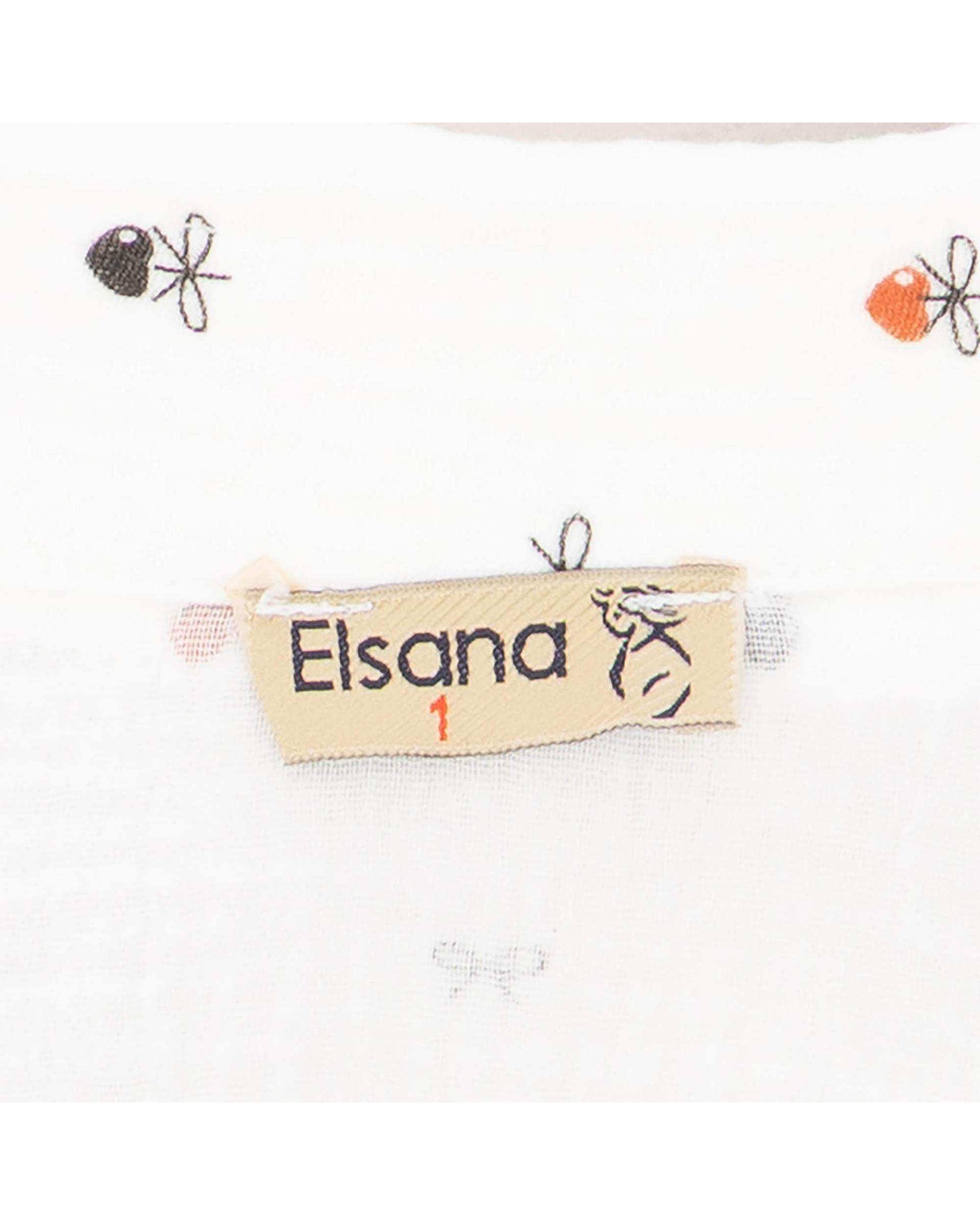 شومیز زنانه پاپیون سفید مدل فرزان السانا Elsana کد 2437