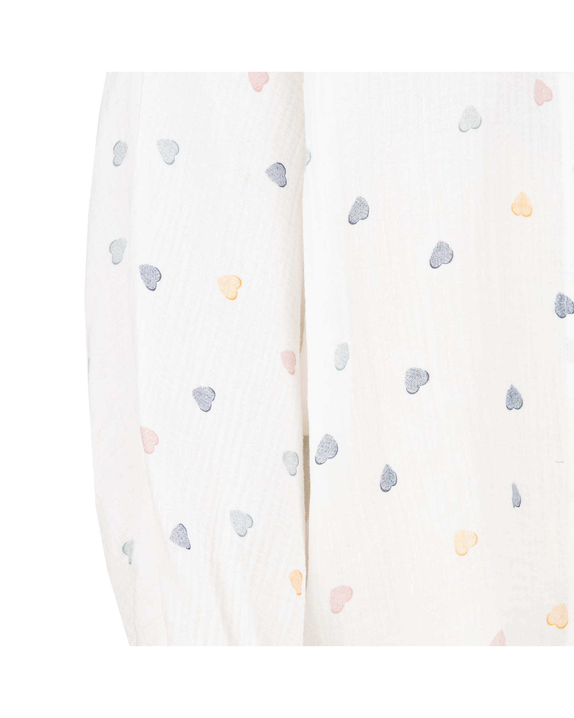 شومیز زنانه قلب ریز سفید مدل فرزان السانا Elsana کد 2437