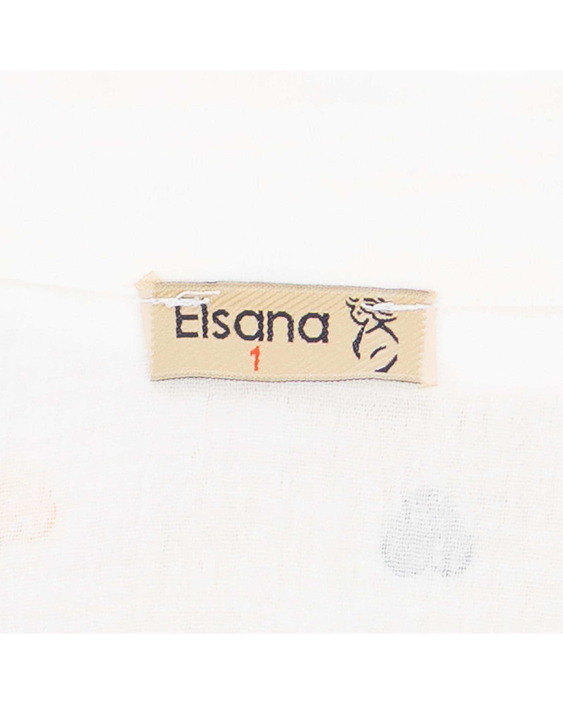 شومیز زنانه قلب ریز سفید مدل فرزان السانا Elsana کد 2437