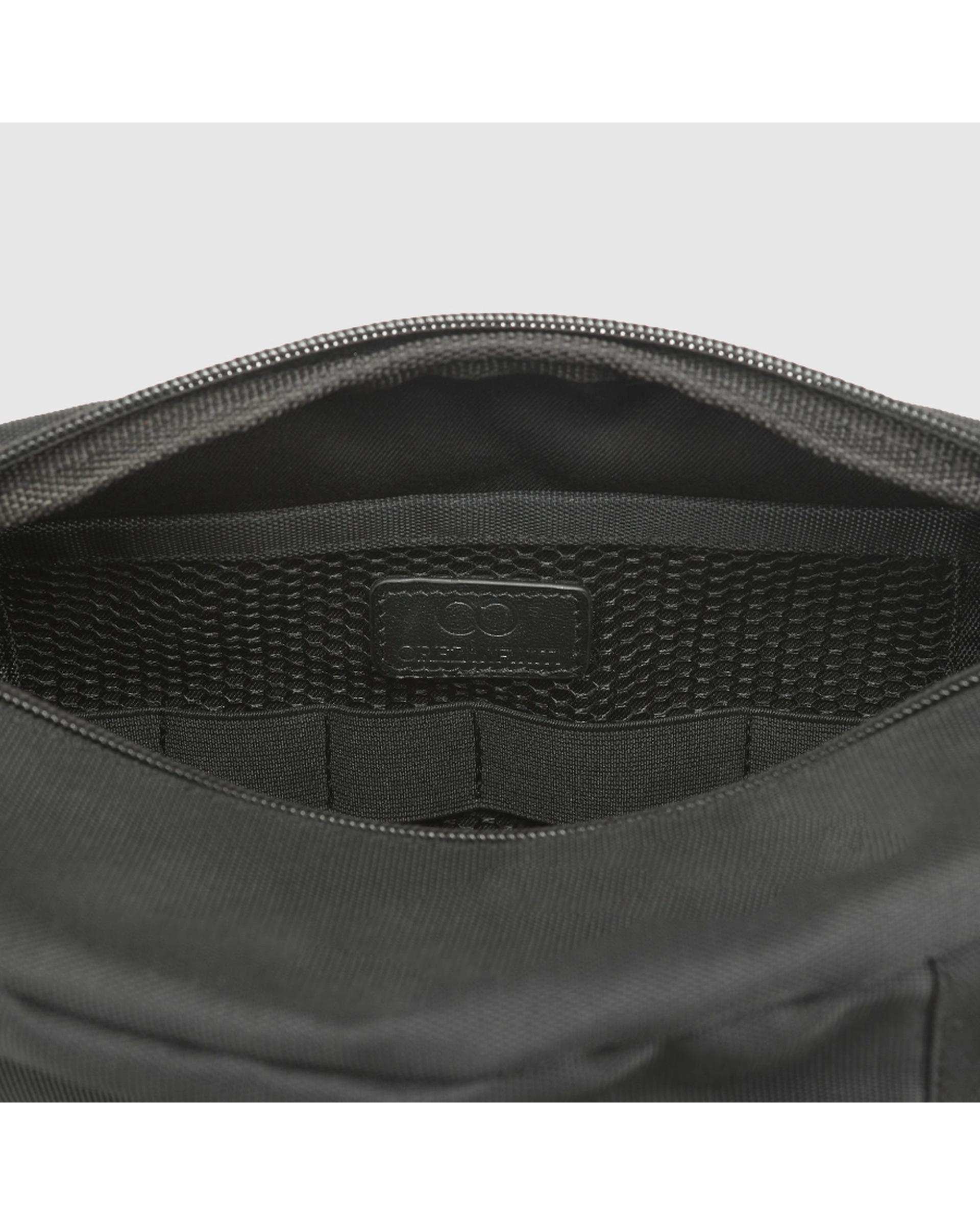 کیف کمری مردانه برزنت اینفینیتی مشکی اورز Orez مدل SATURNکد PBM101