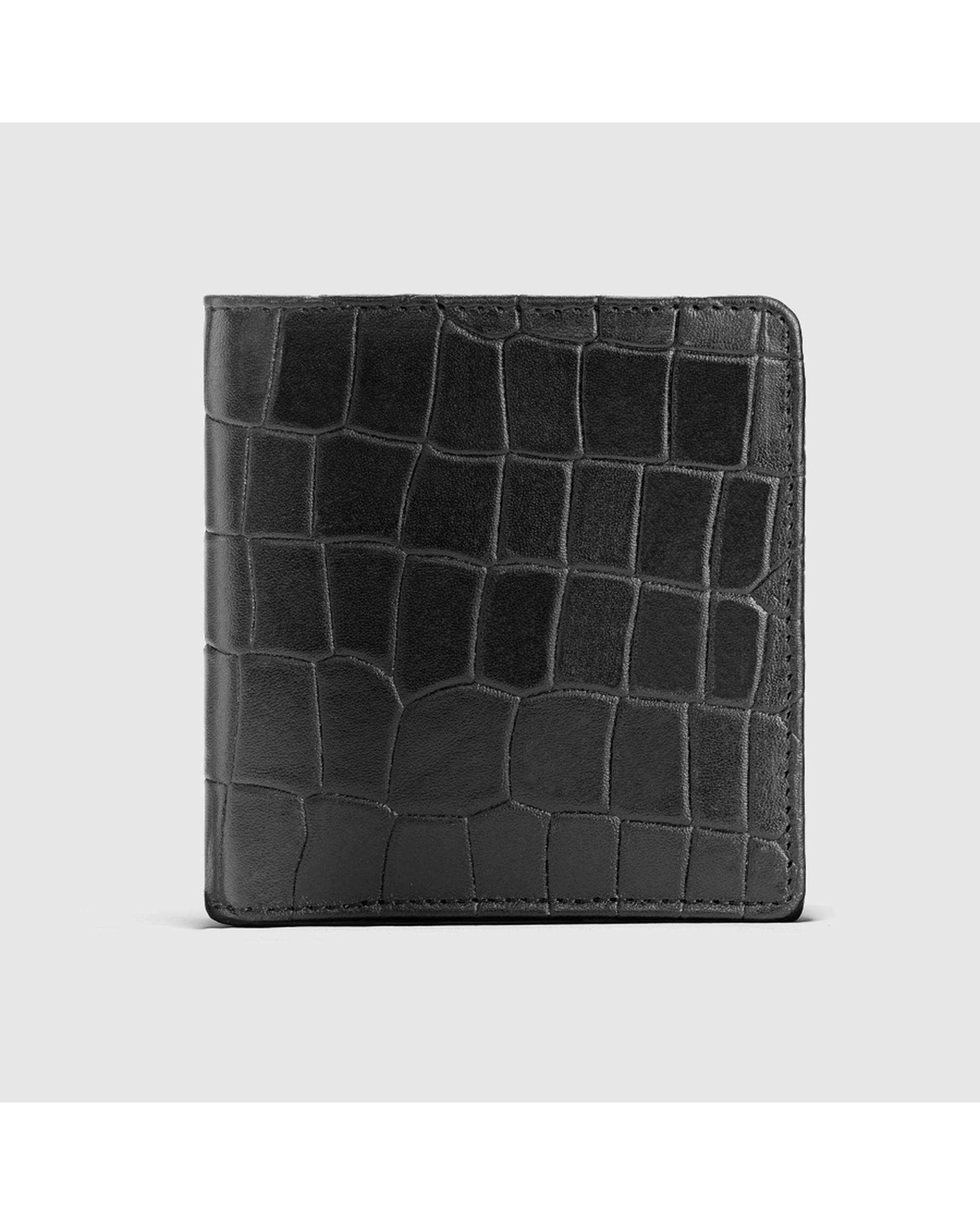 کیف پول چرم طبیعی مردانه پریما مشکی اورز Orez مدل COOPERکد BFB115