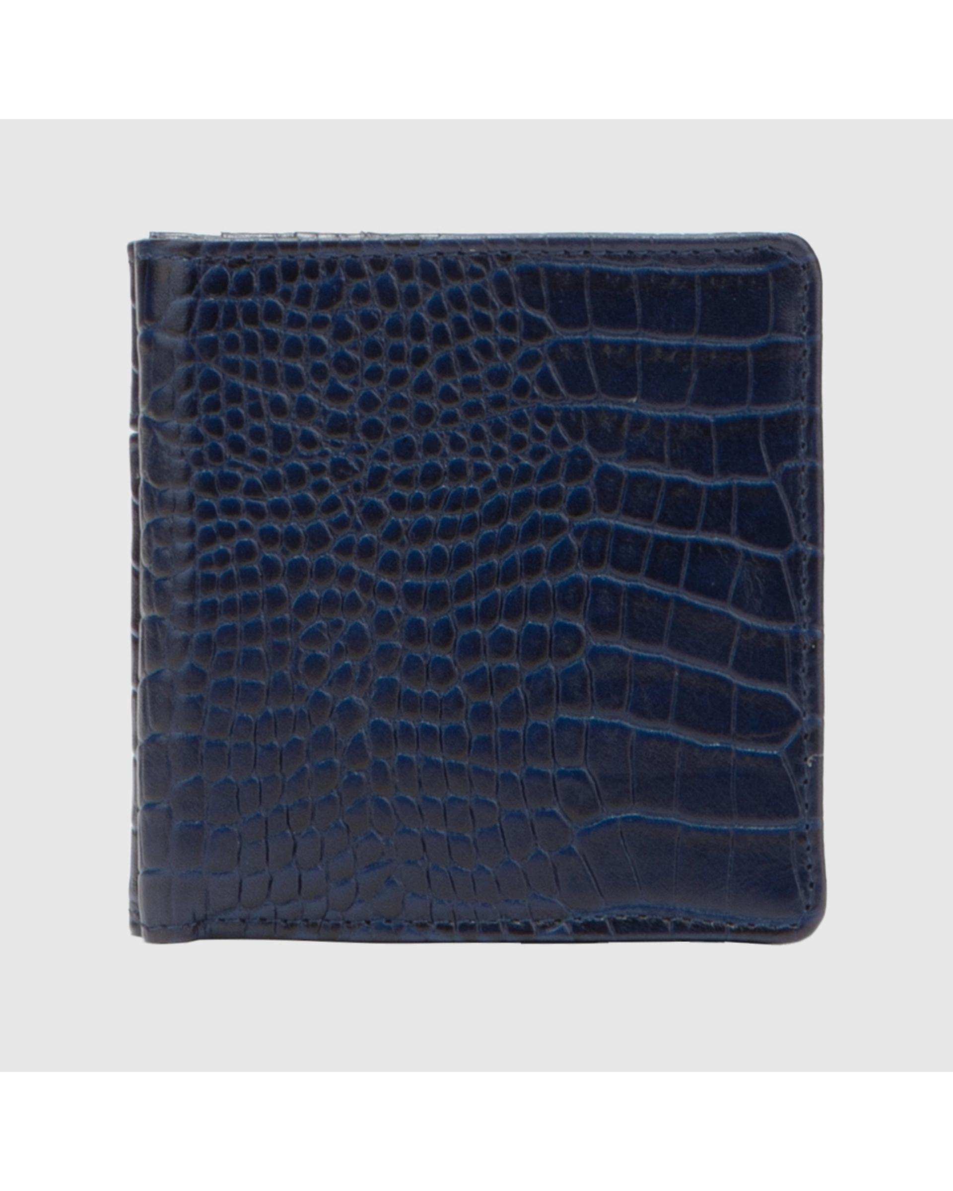 کیف پول چرم طبیعی مردانه پریما آبی اورز Orez مدل COOPERکد BFB115