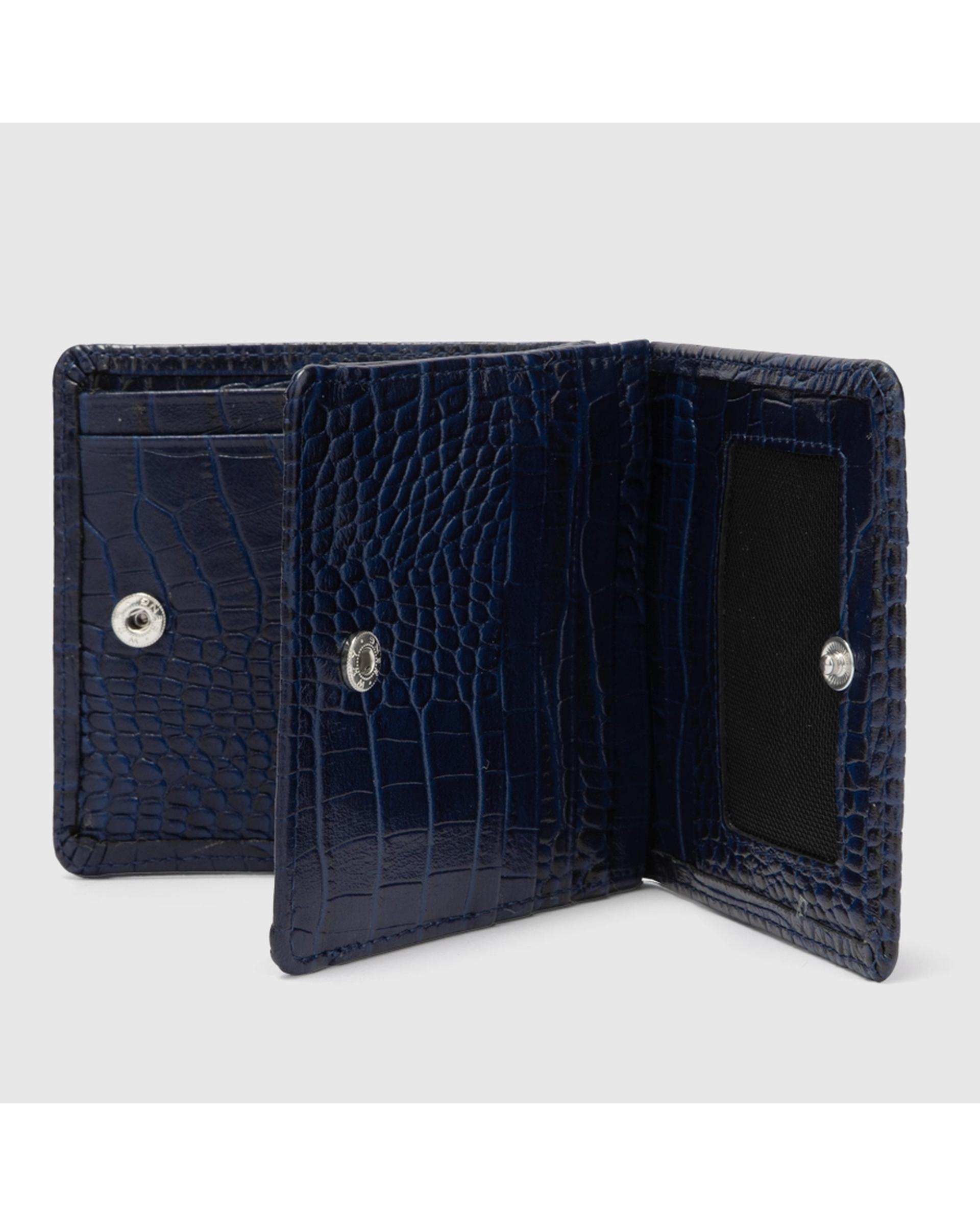 کیف پول چرم طبیعی مردانه پریما آبی اورز Orez مدل COOPERکد BFB115