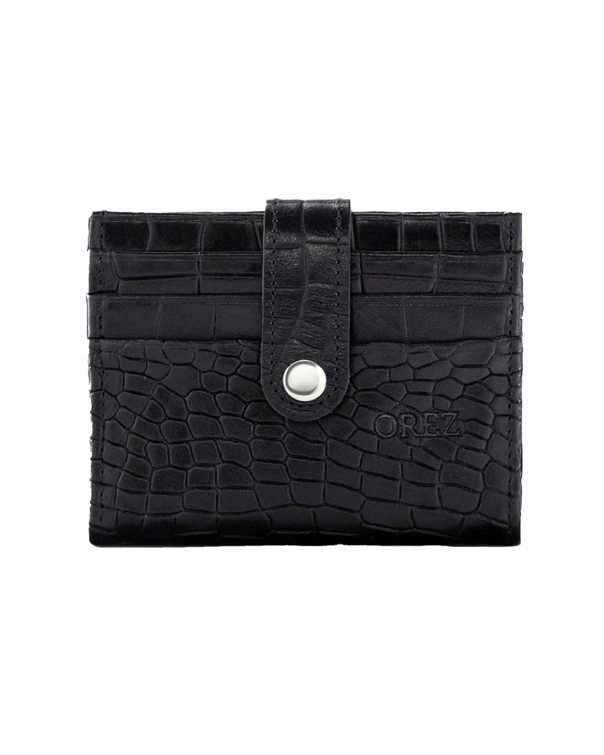 جاکارتی چرم طبیعی پریما مشکی اورز Orez مدل IVANکد BCF118