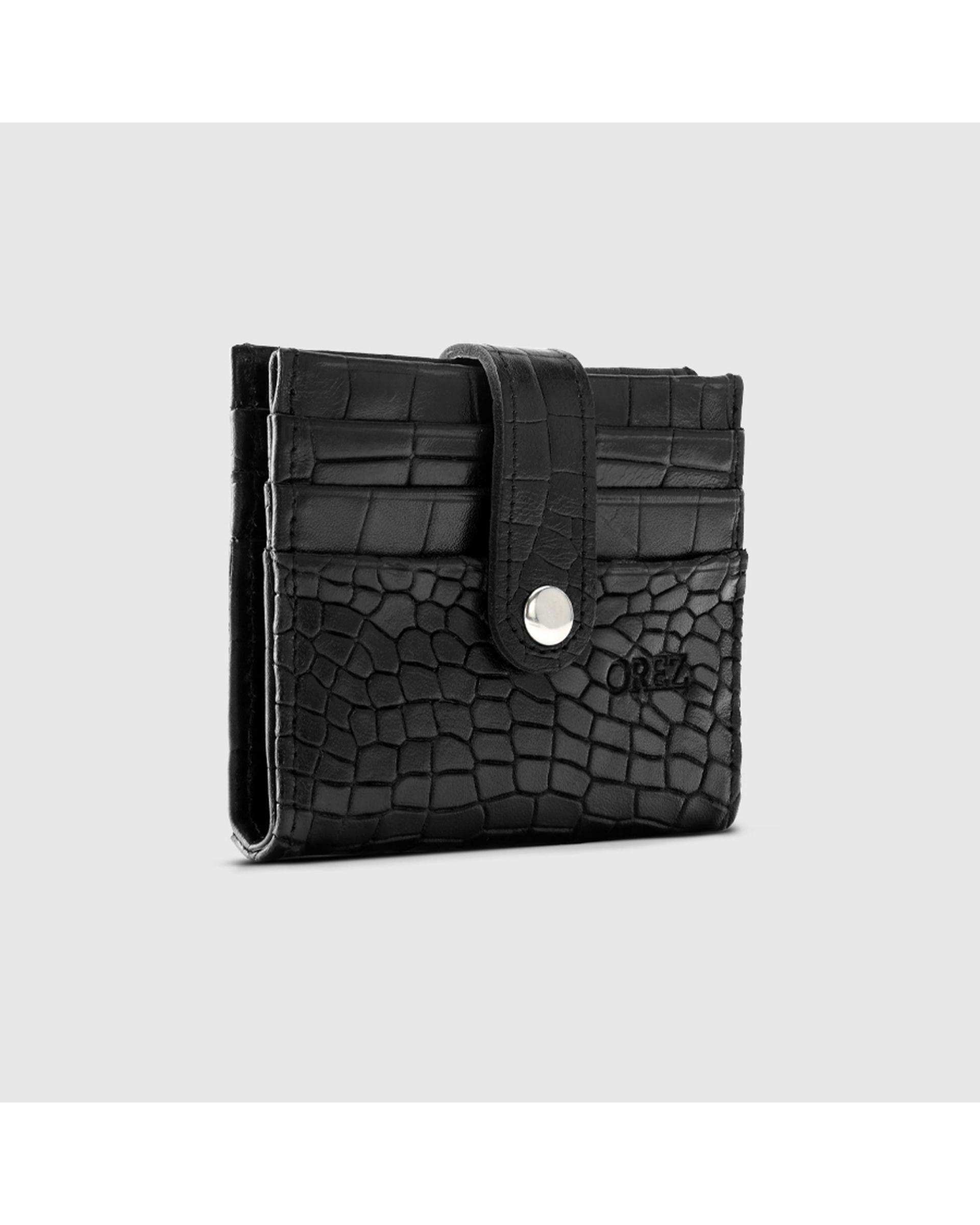 جاکارتی چرم طبیعی پریما مشکی اورز Orez مدل IVANکد BCF118