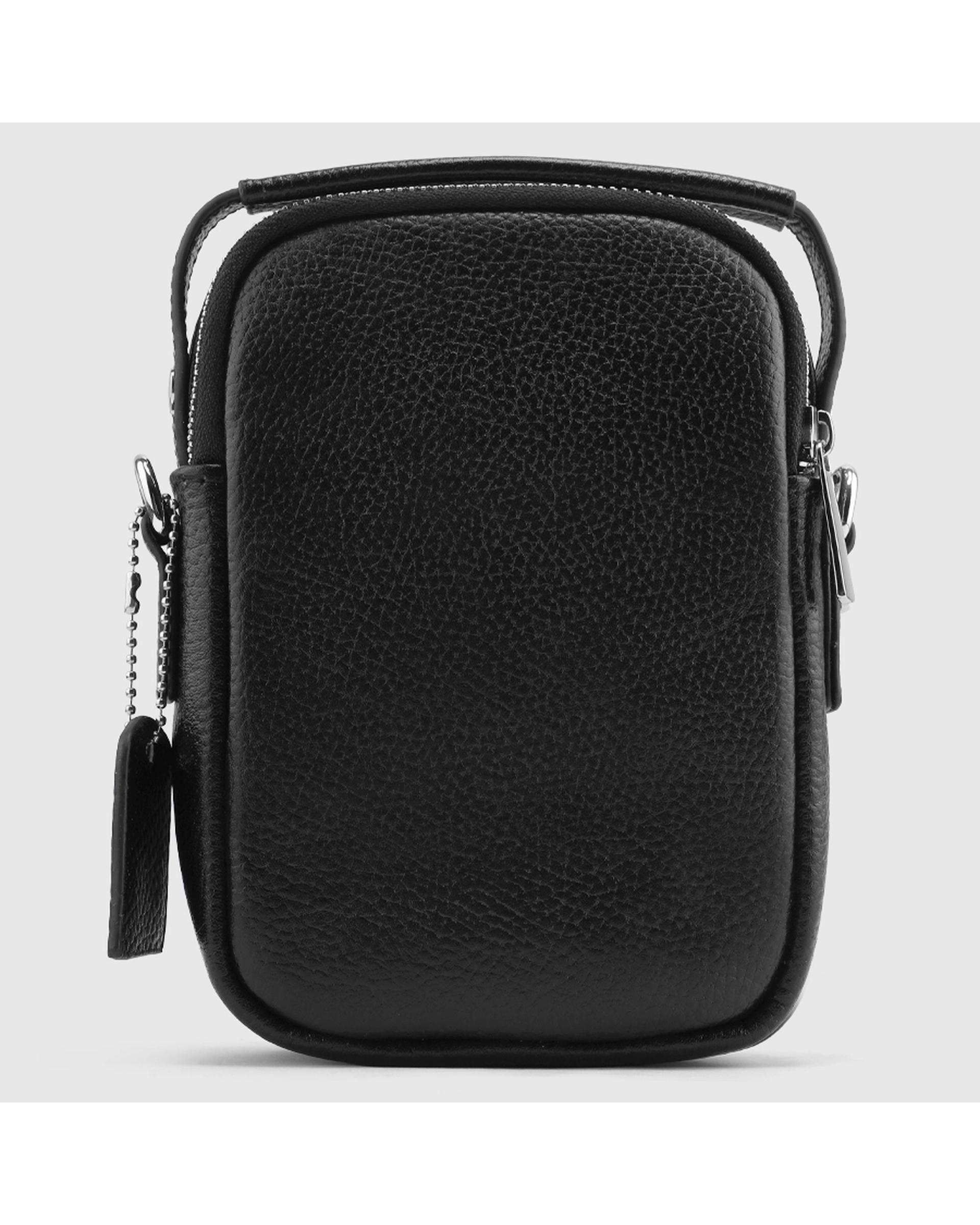 کراس بادی چرم  مردانه فلوتر مشکی اورز Orez مدل DAWSONکد CMB120