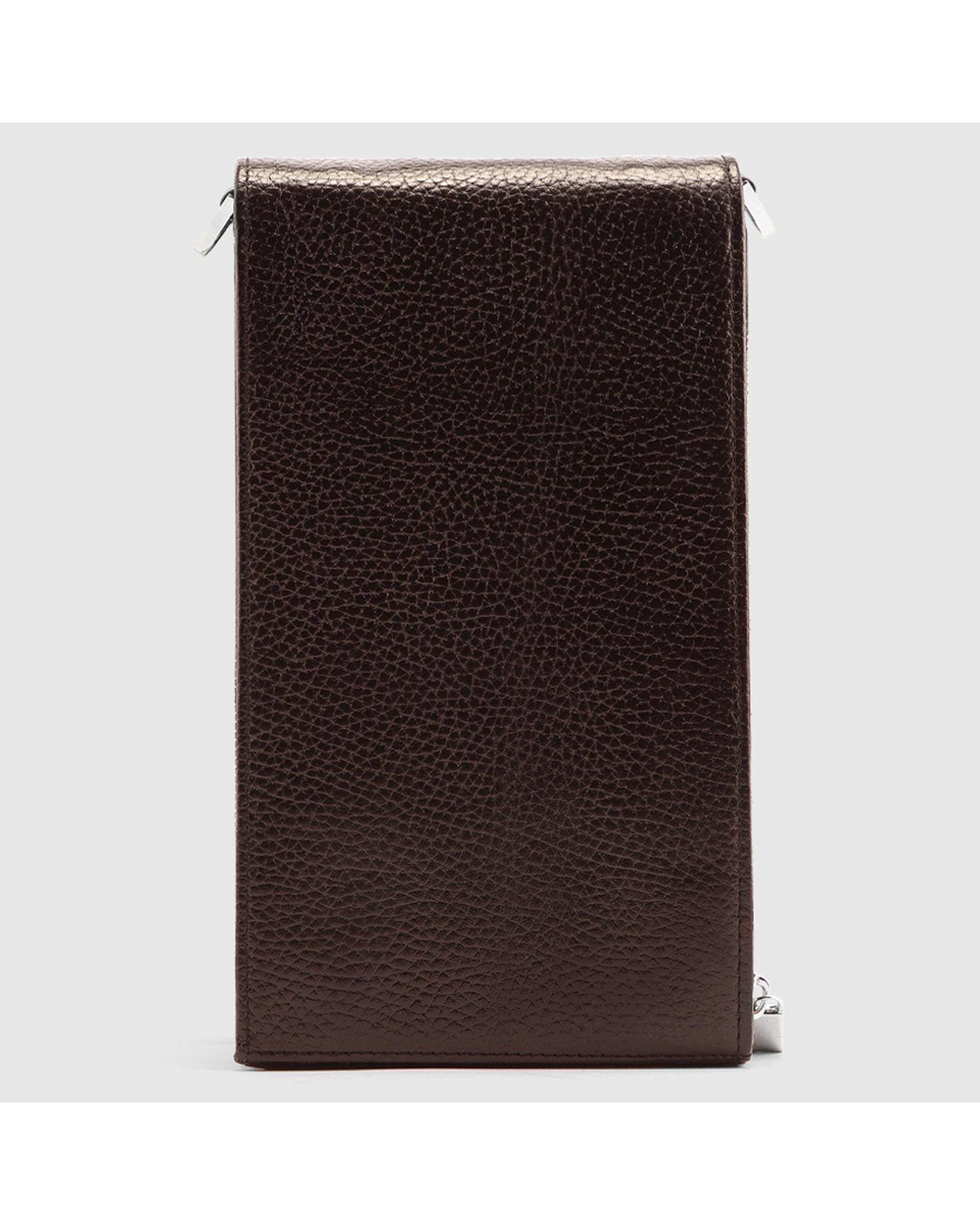 کراس بادی چرم  مردانه فلوتر قهوه ای- اورز Orez مدل DORIANکد CMB119