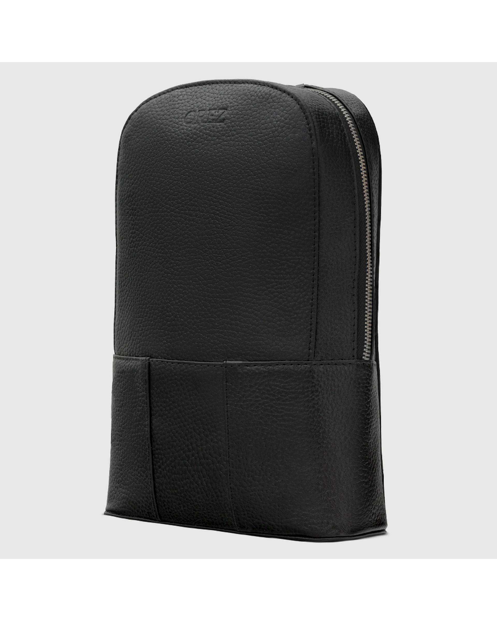 کیف چرم کمری مردانه فلوتر مشکی اورز Orez مدل EMERSONکد BBM103