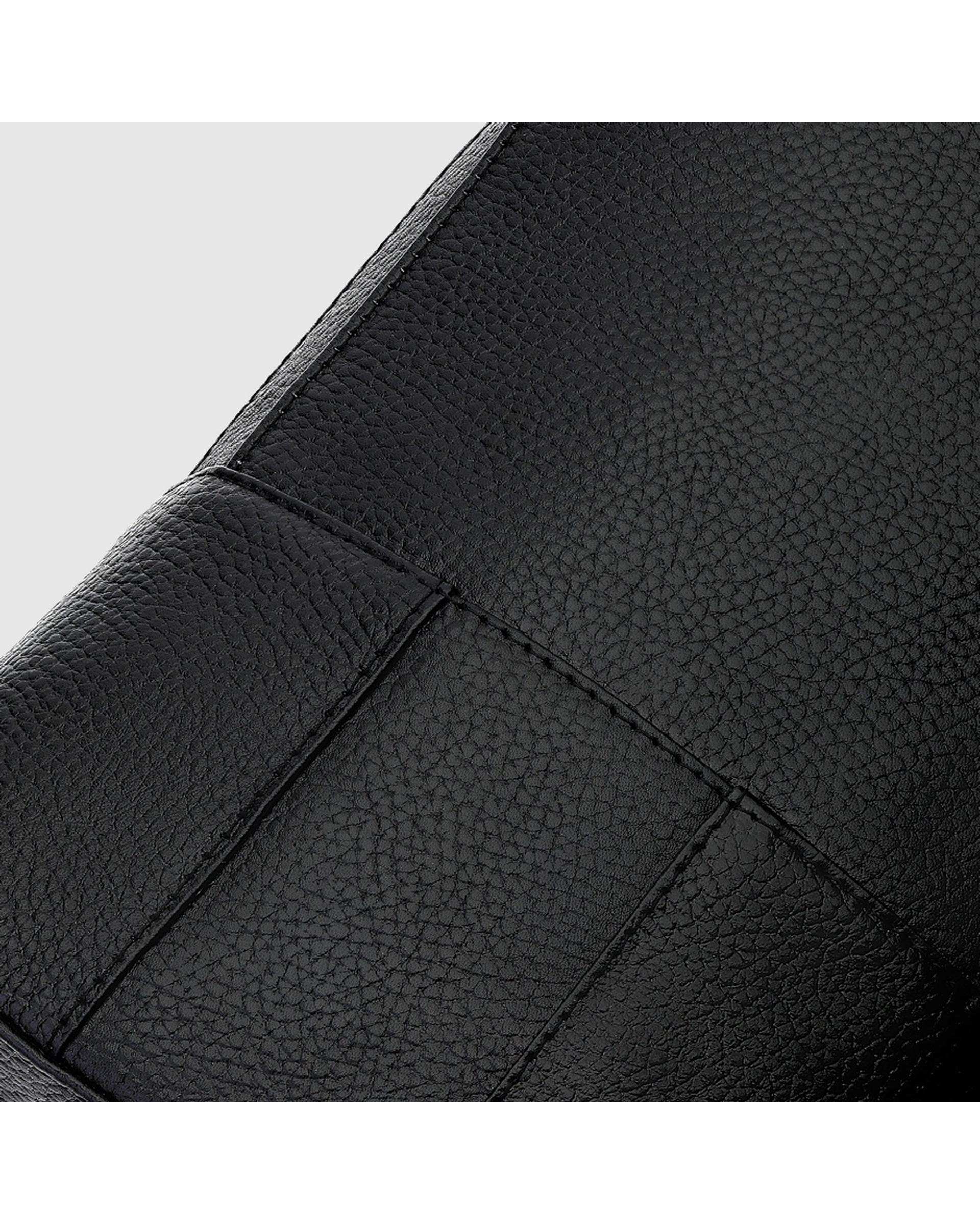 کیف چرم کمری مردانه فلوتر مشکی اورز Orez مدل EMERSONکد BBM103