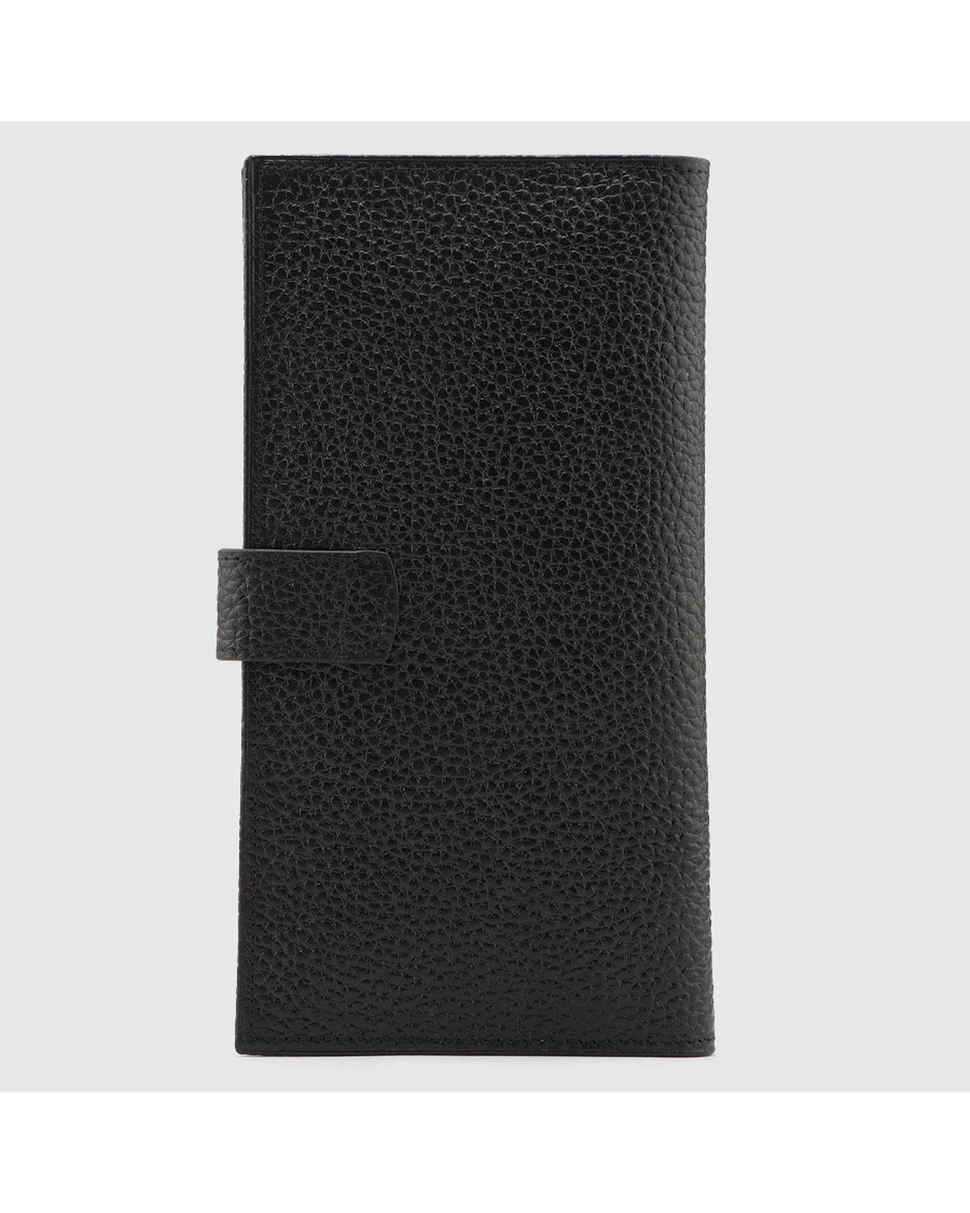 کیف پول چرم طبیعی مشترک فلوتر مشکی اورز Orez مدل GODYکد PUB120