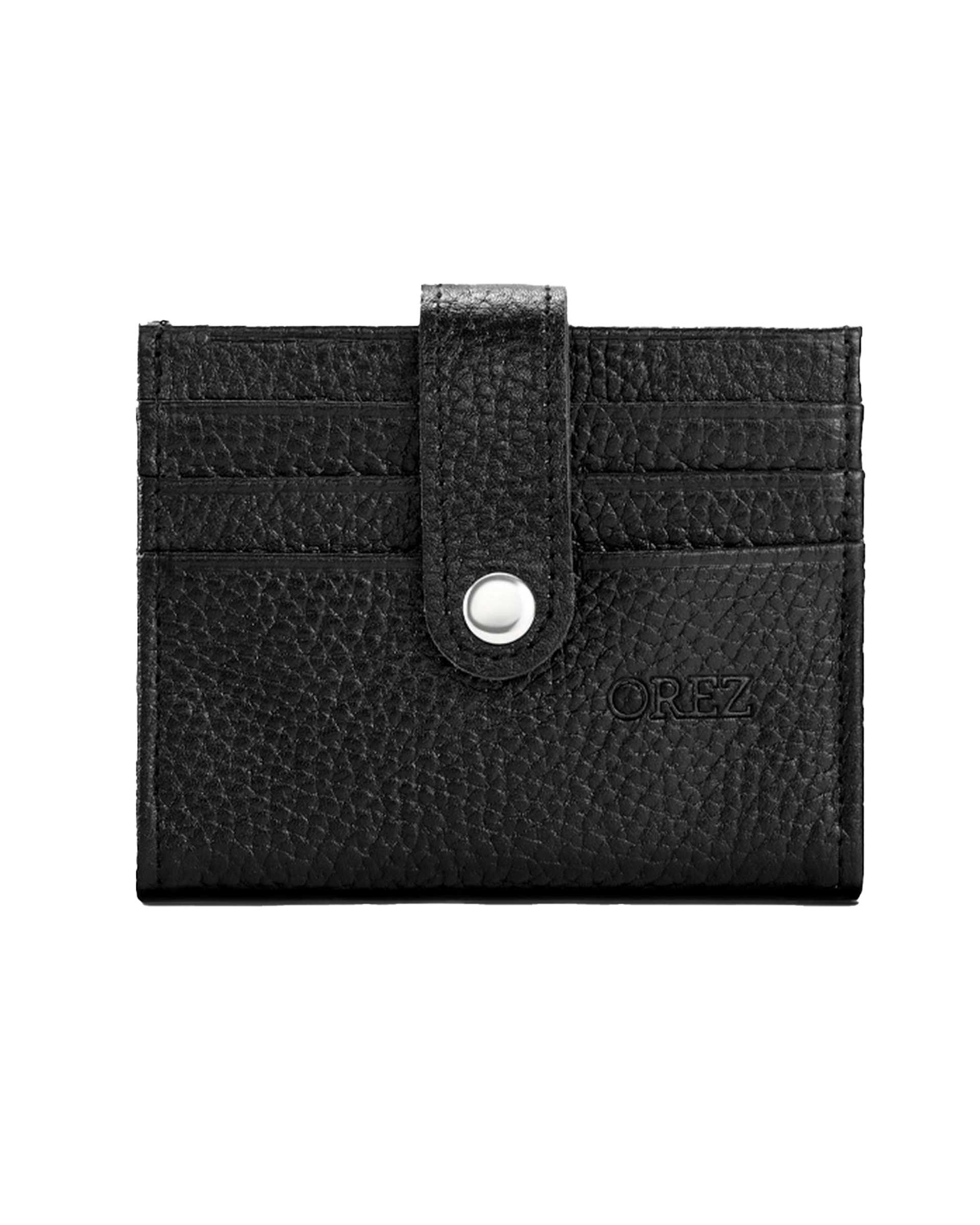 جاکارتی چرم طبیعی فلوتر مشکی اورز Orez مدل IVANکد BCF118